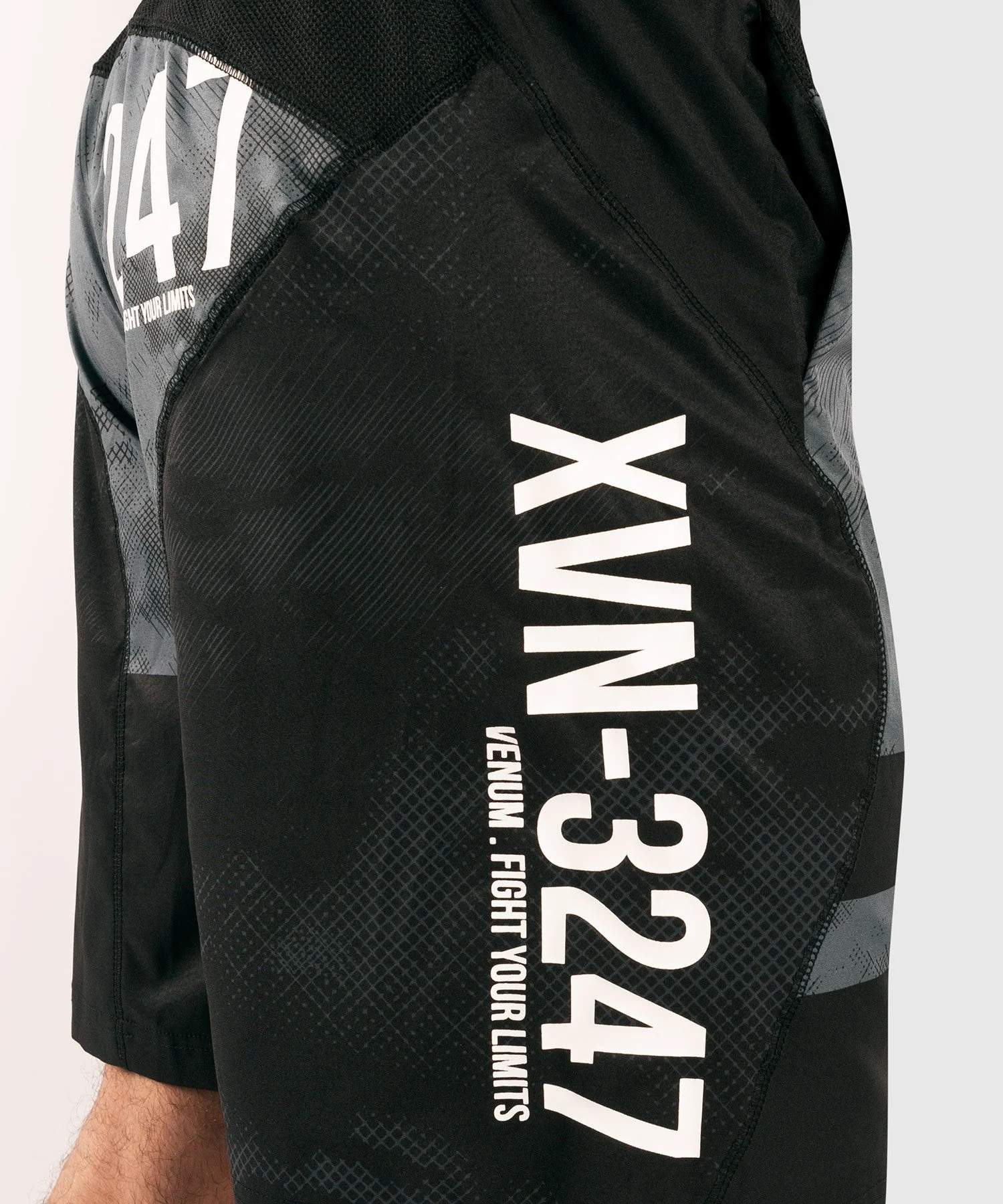 Short de Sport Venum Sky247 - Noir/Gris - Image 4
