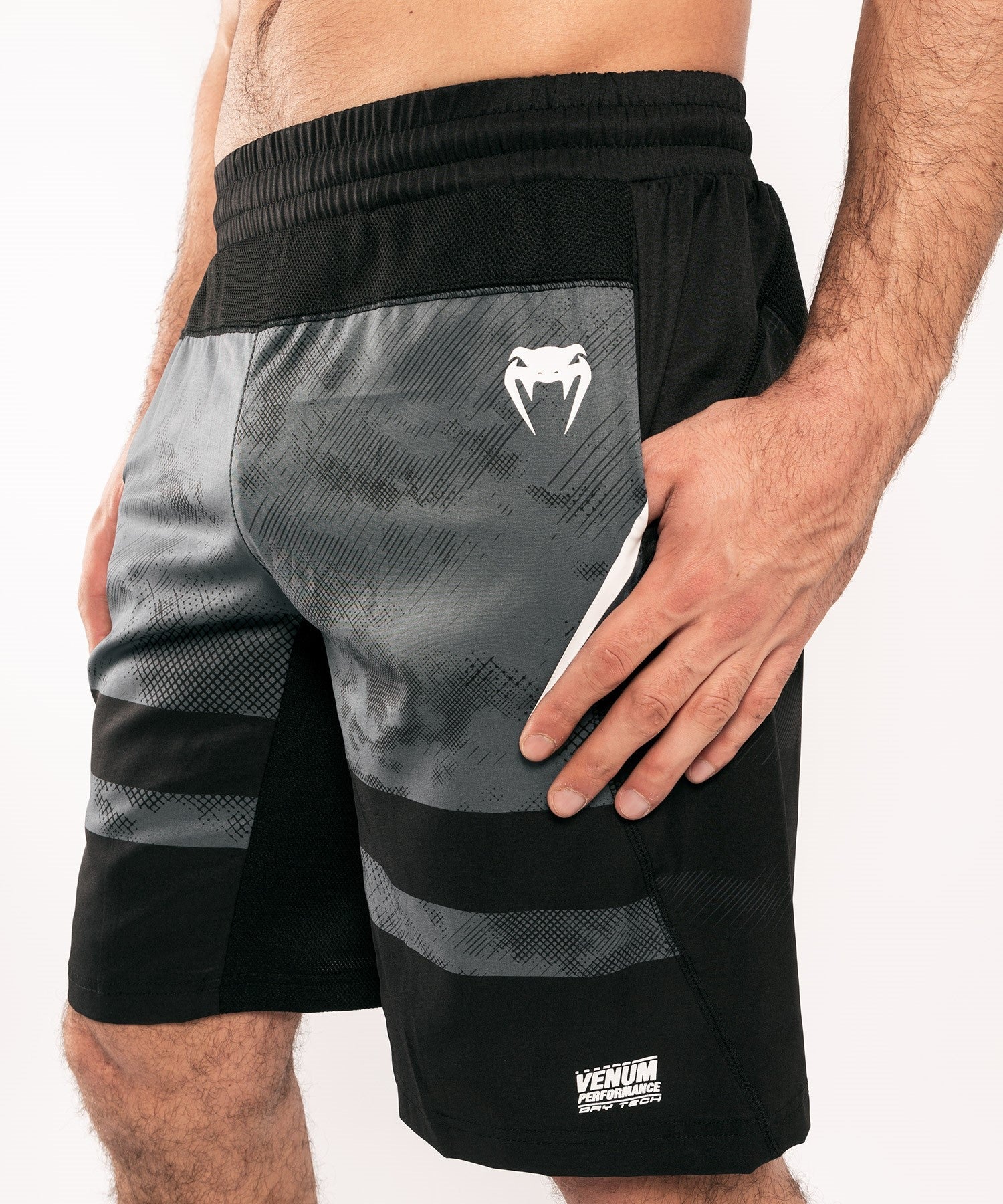 Short de Sport Venum Sky247 - Noir/Gris - Image 5