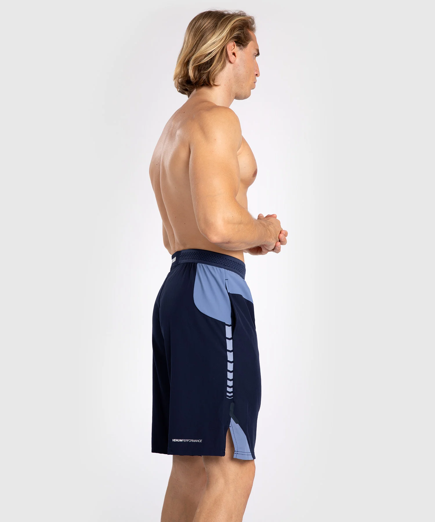 Short de training pour Hommes Venum Tempest - Bleu Marine/Bleu - Image 2