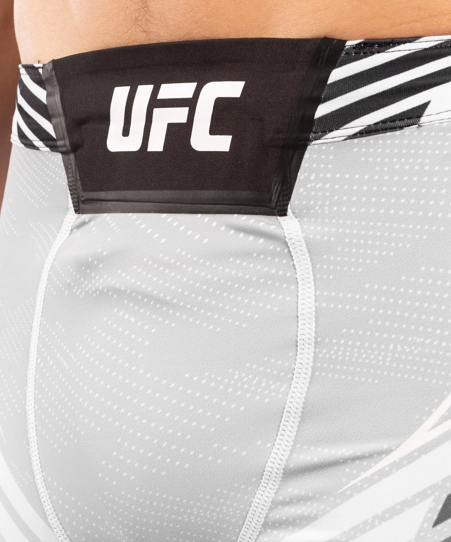 Short de compression pour Hommes UFC Venum Authentic Fight Night - Coupe Courte - Blanc - Image 5