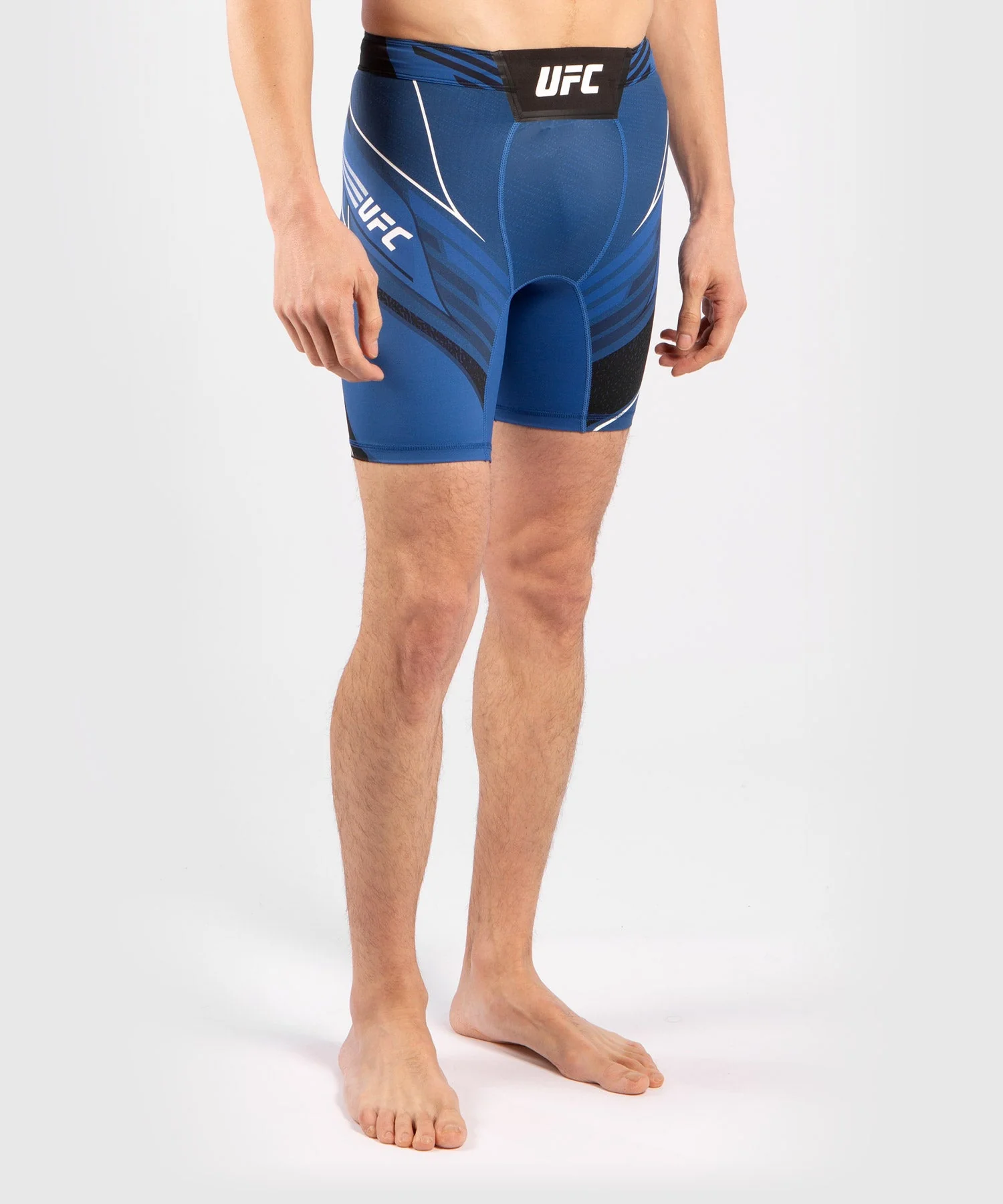 Short de compression pour Hommes UFC Venum Authentic Fight Night - Coupe Courte - Bleu - Image 4
