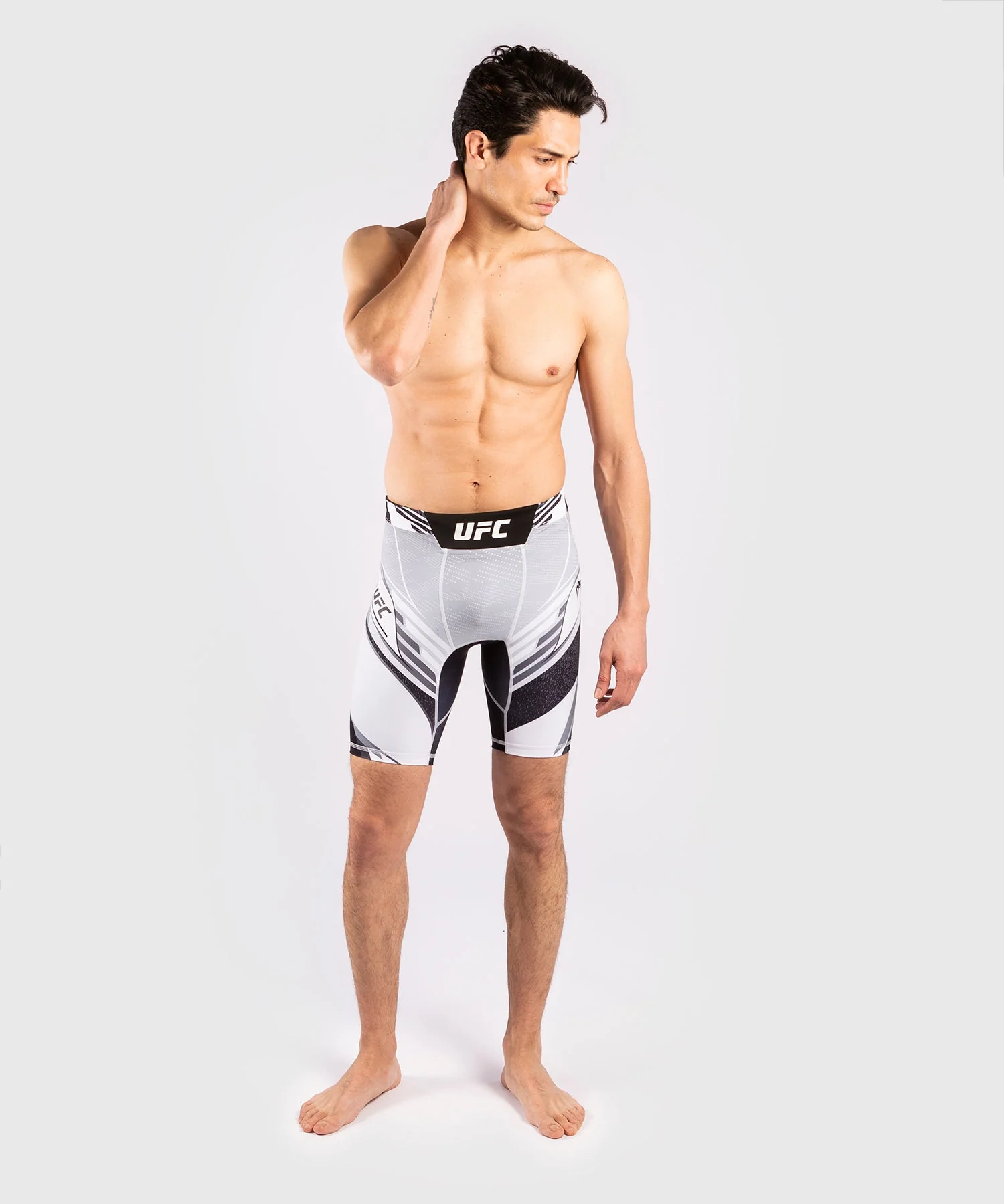 Short de compression pour Hommes UFC Venum Pro Line - Blanc - Image 8