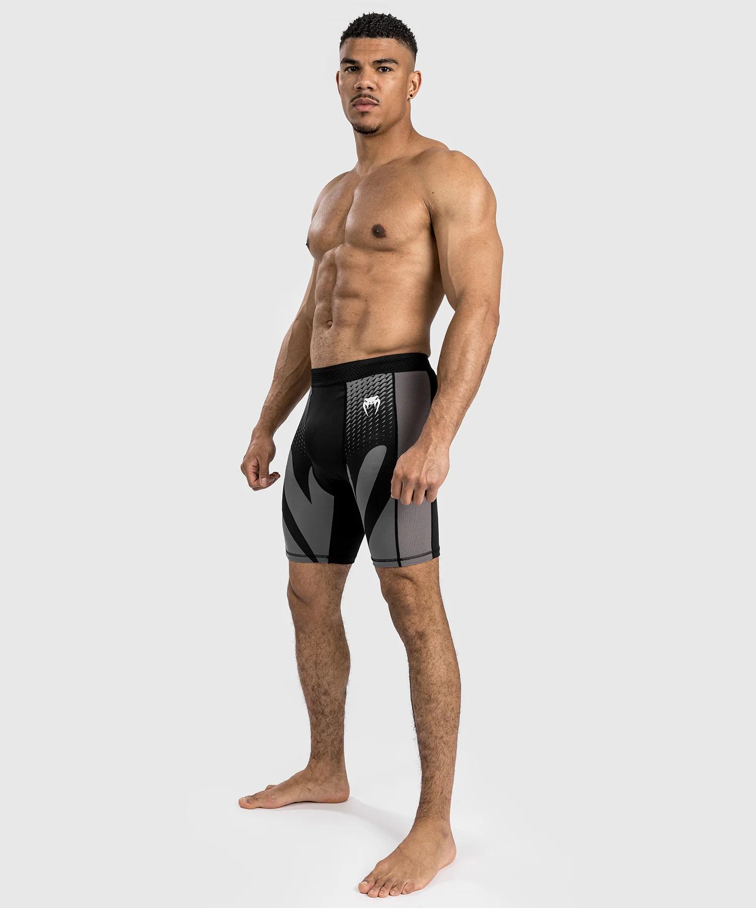 Short de compression pour Hommes Venum Attack - Noir - Image 2