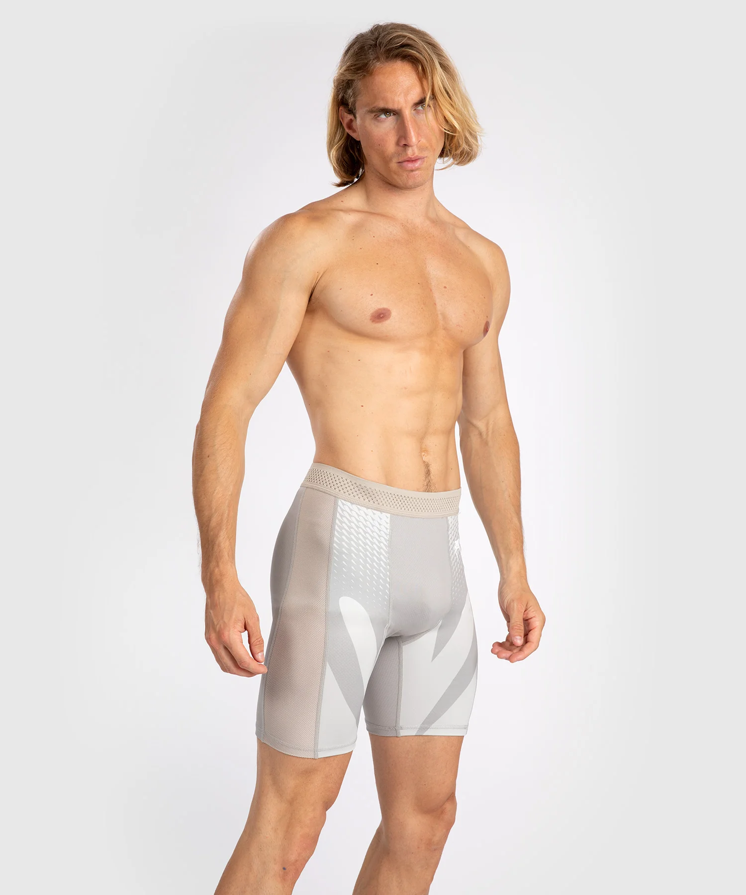 Short de compression pour Hommes Venum Attack - Sable - Image 2