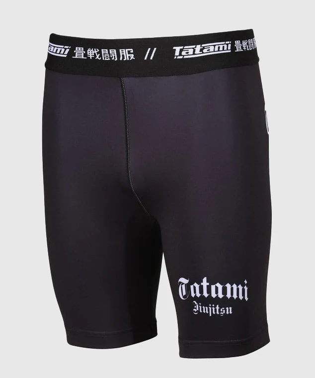 Short De Vale Tudo Tatami Fightwear Gothic - Noir - Image 3