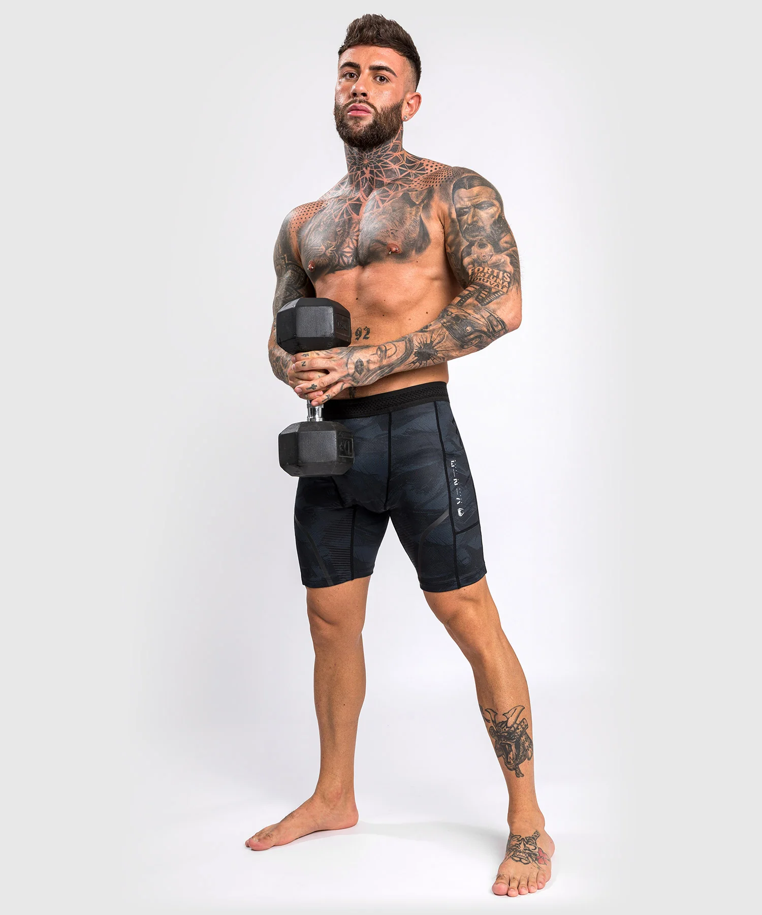 Short de compression Venum Electron 3.0 - Noir - Image 3