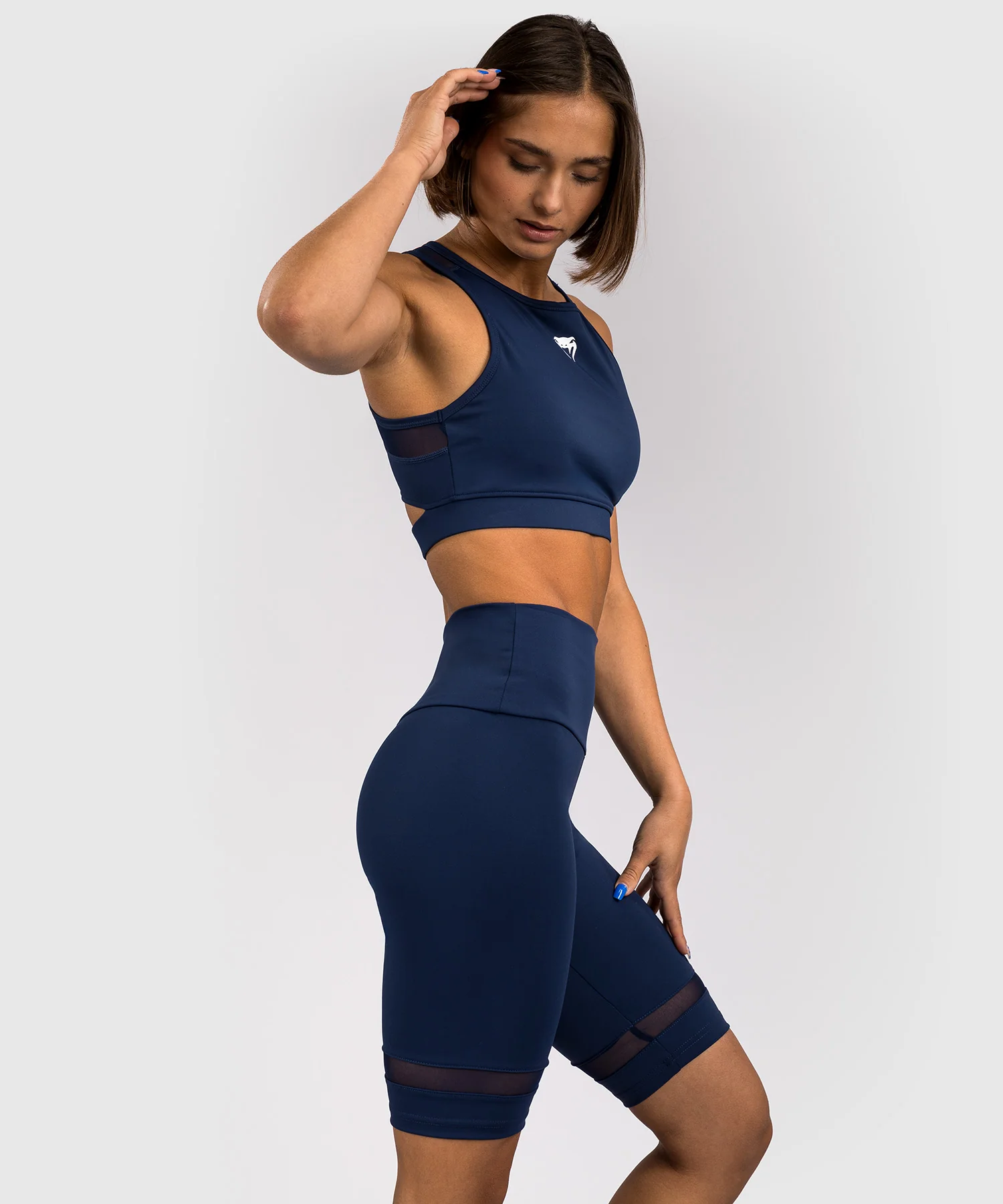 Short de compression pour Femmes Venum Aero XT - Indigo - Image 4