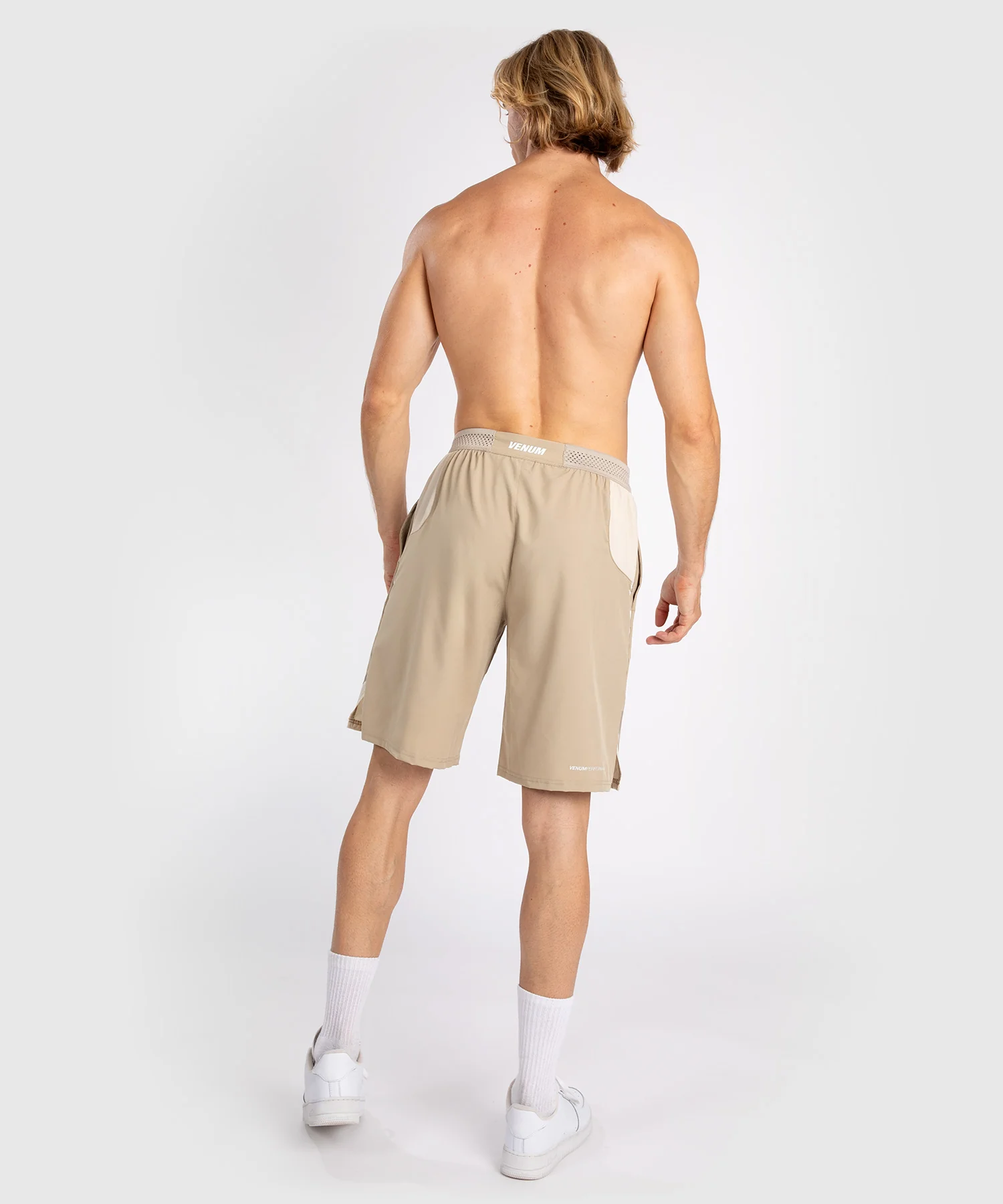 Short D'entraînement pour Hommes Venum Tempest - Beige/Sable - Image 3