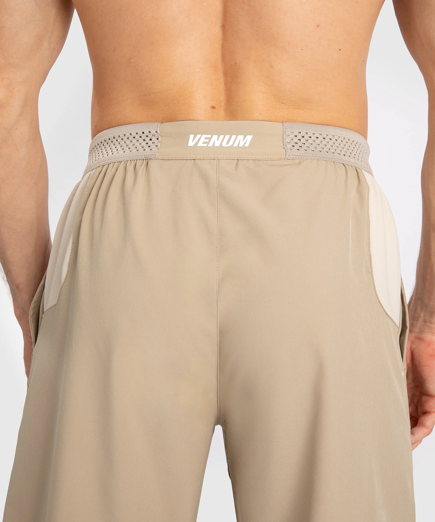 Short D'entraînement pour Hommes Venum Tempest - Beige/Sable - Image 5