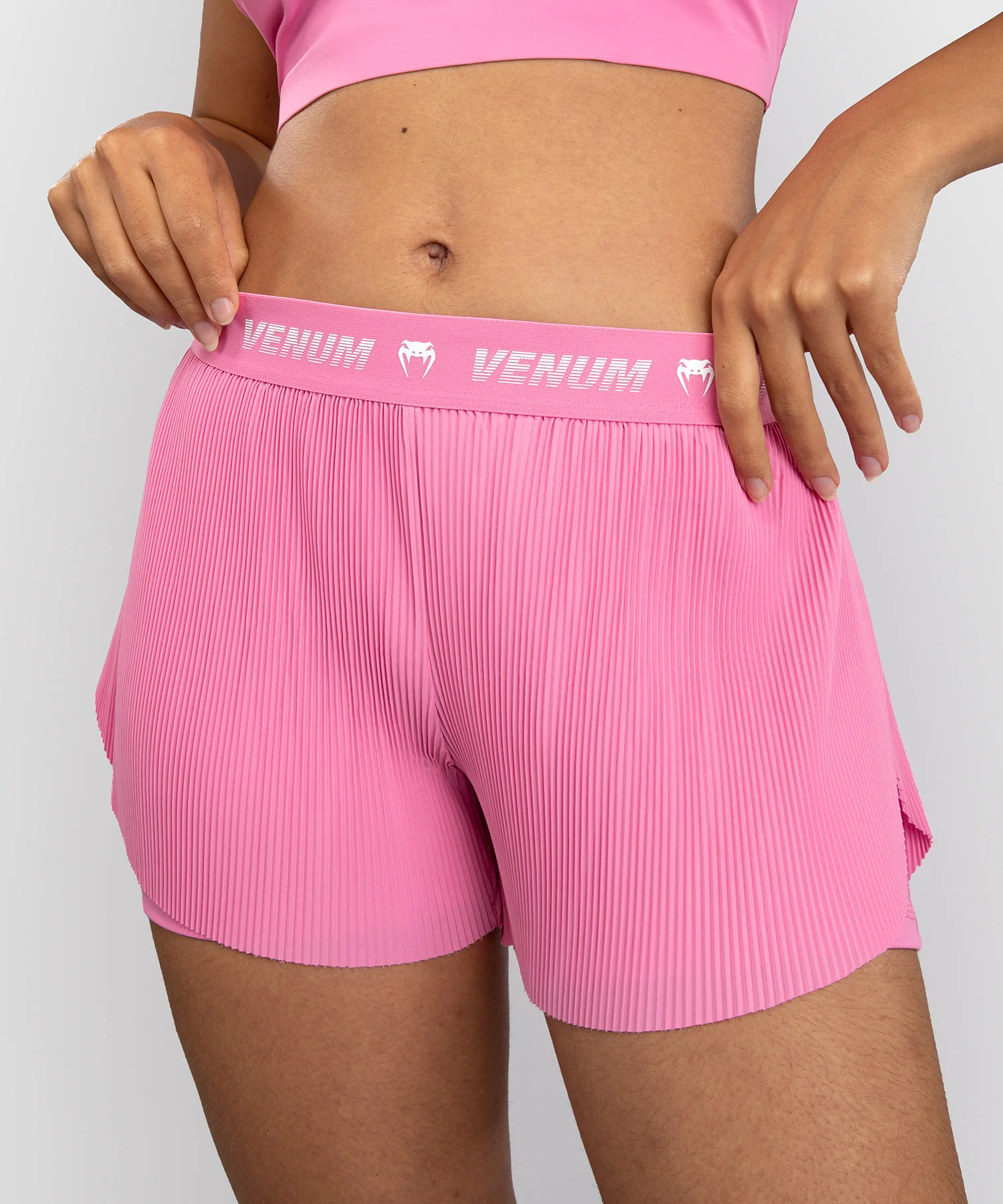 Short de Training pour Femmes Venum Flowfit - Rose Bonbon - Image 4