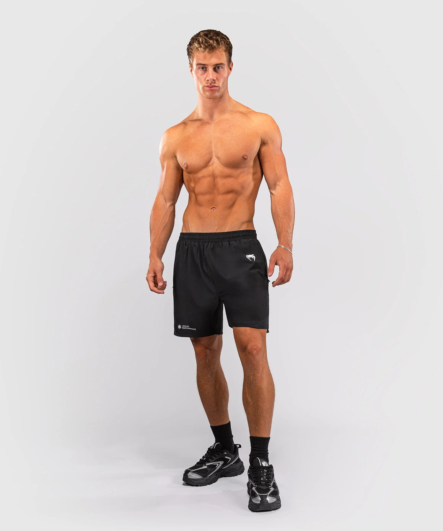 Short d'Entraînement Venum G-Fit Scales – Noir/Gris Charbon - Image 11