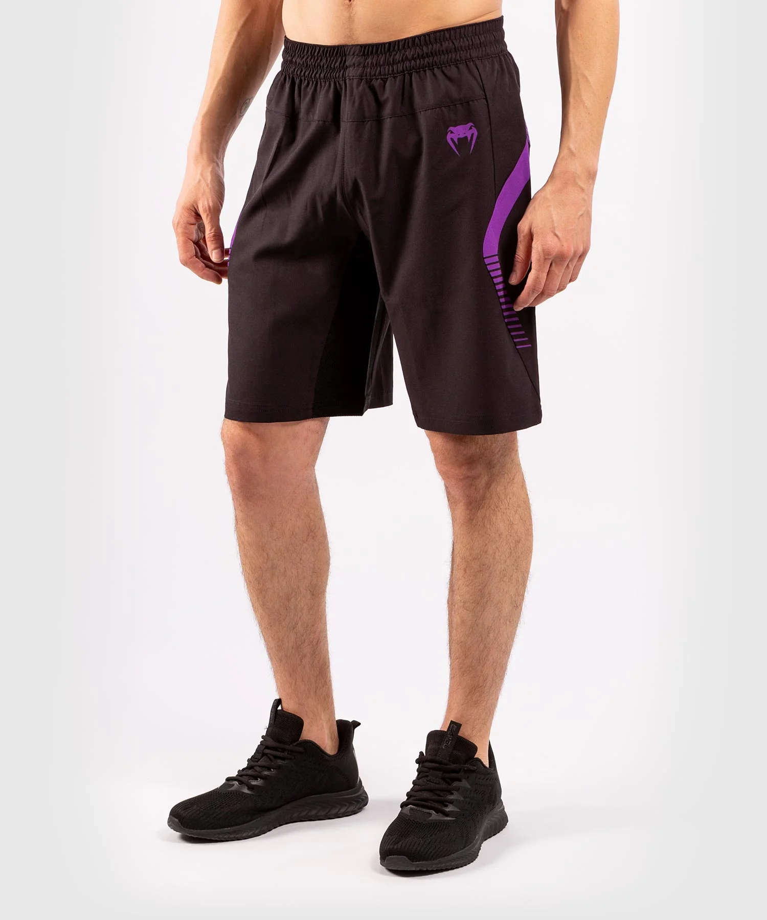 Short d'Entraînement Venum NoGi 3.0 - Noir/Violet - Image 3
