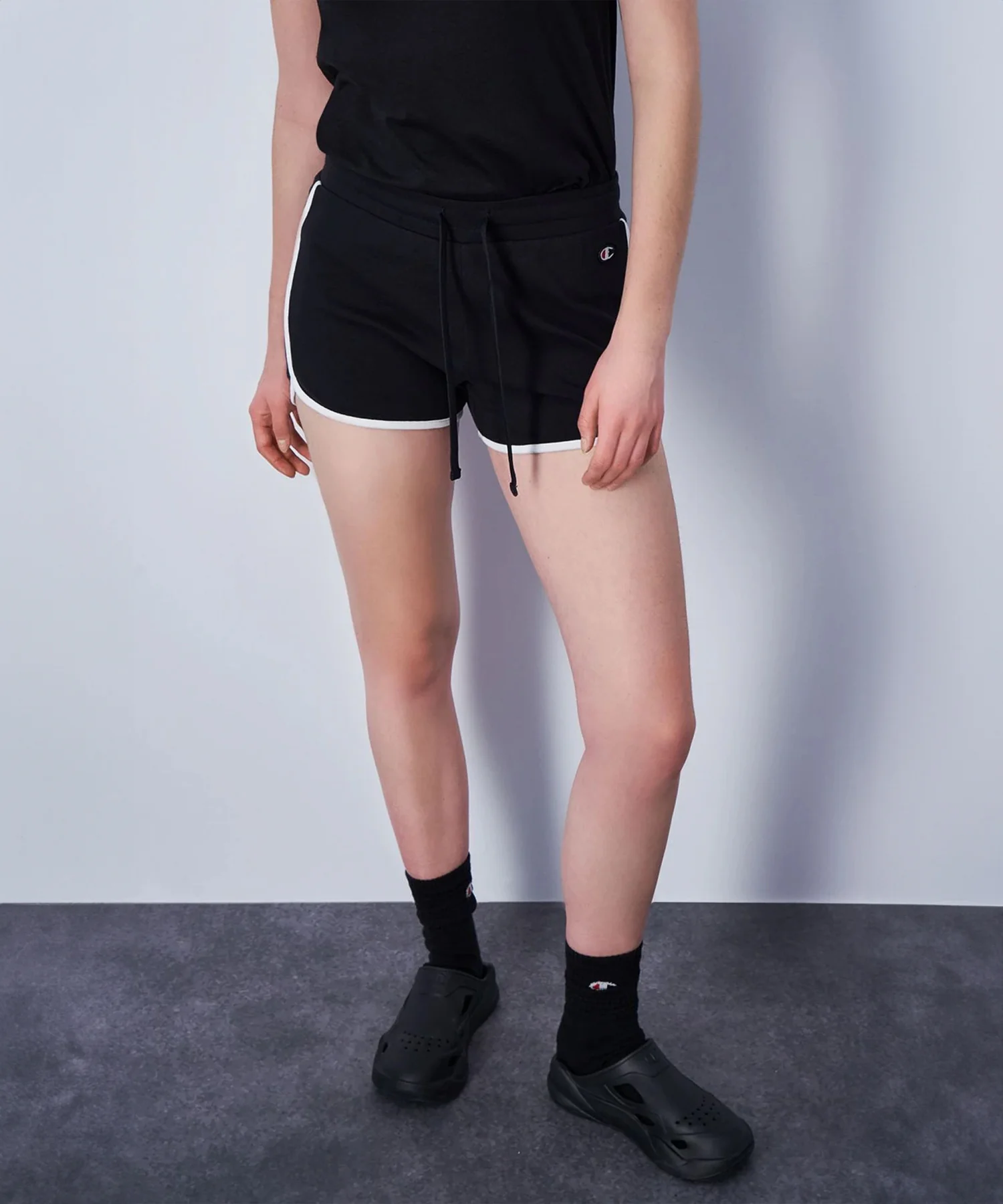 Short En Coton Champion Legacy - Noir/Blanc - Image 4
