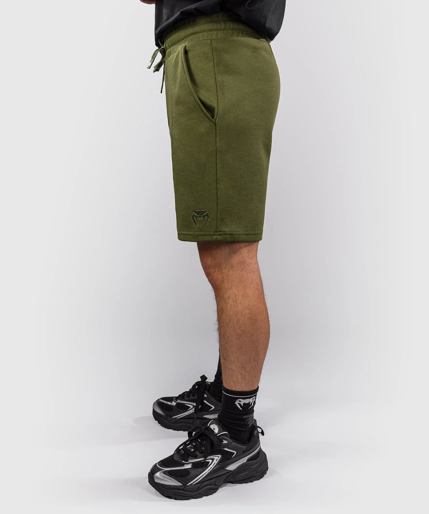 Short en Coton Venum Classic Fleece – Kaki - Image 2