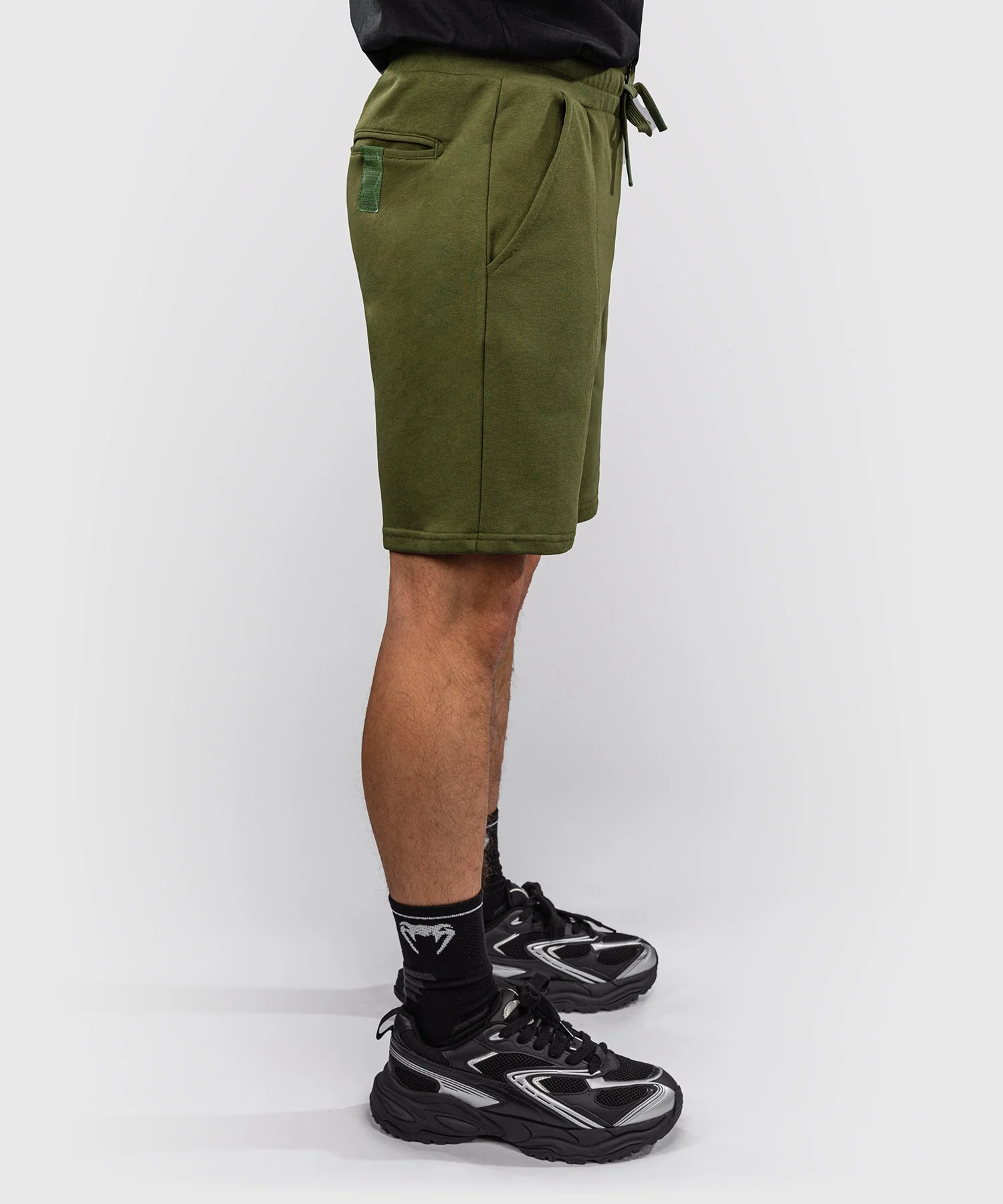 Short en Coton Venum Classic Fleece – Kaki - Image 3