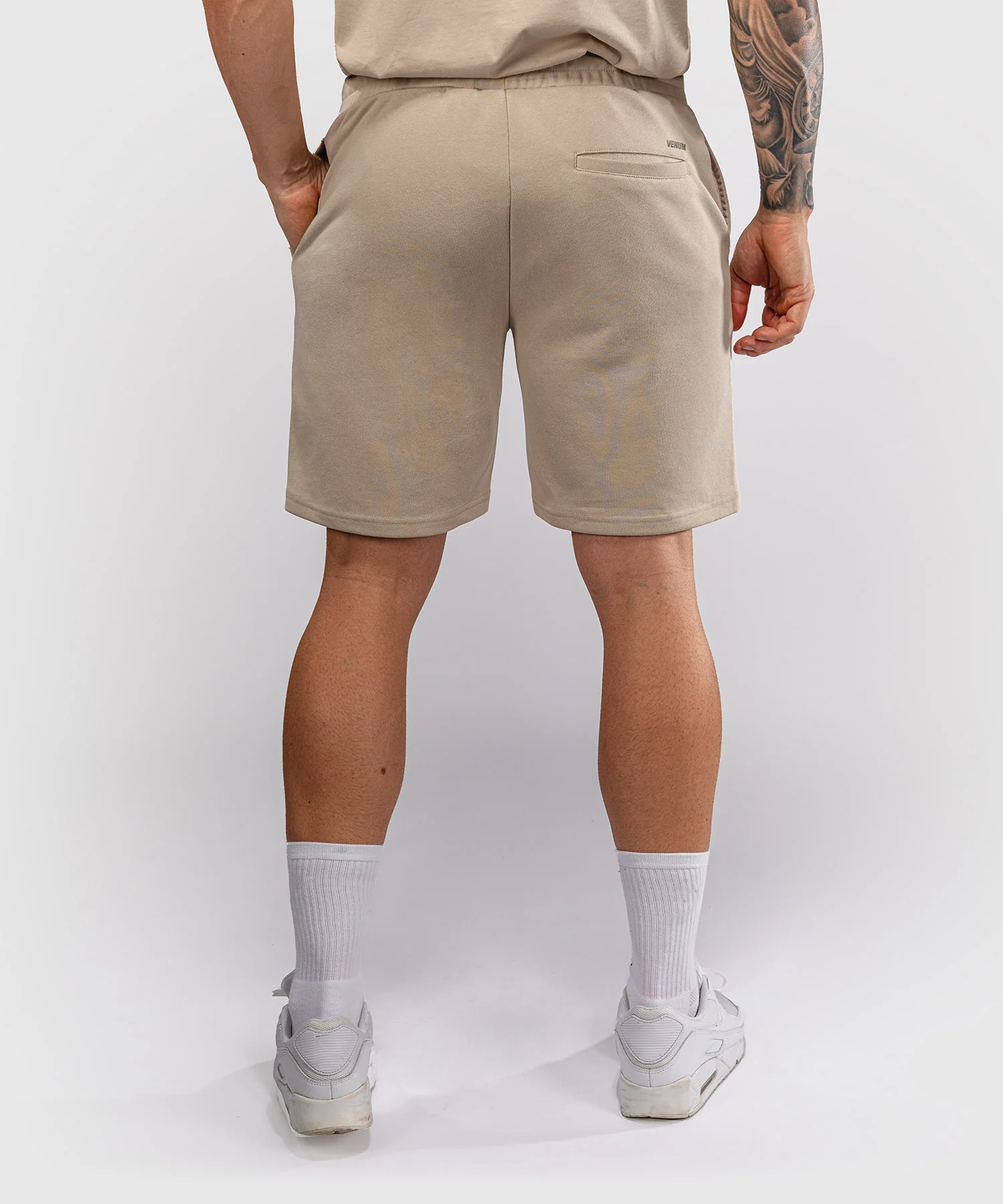 Short en Coton Venum Giant 3D – Beige - Image 5
