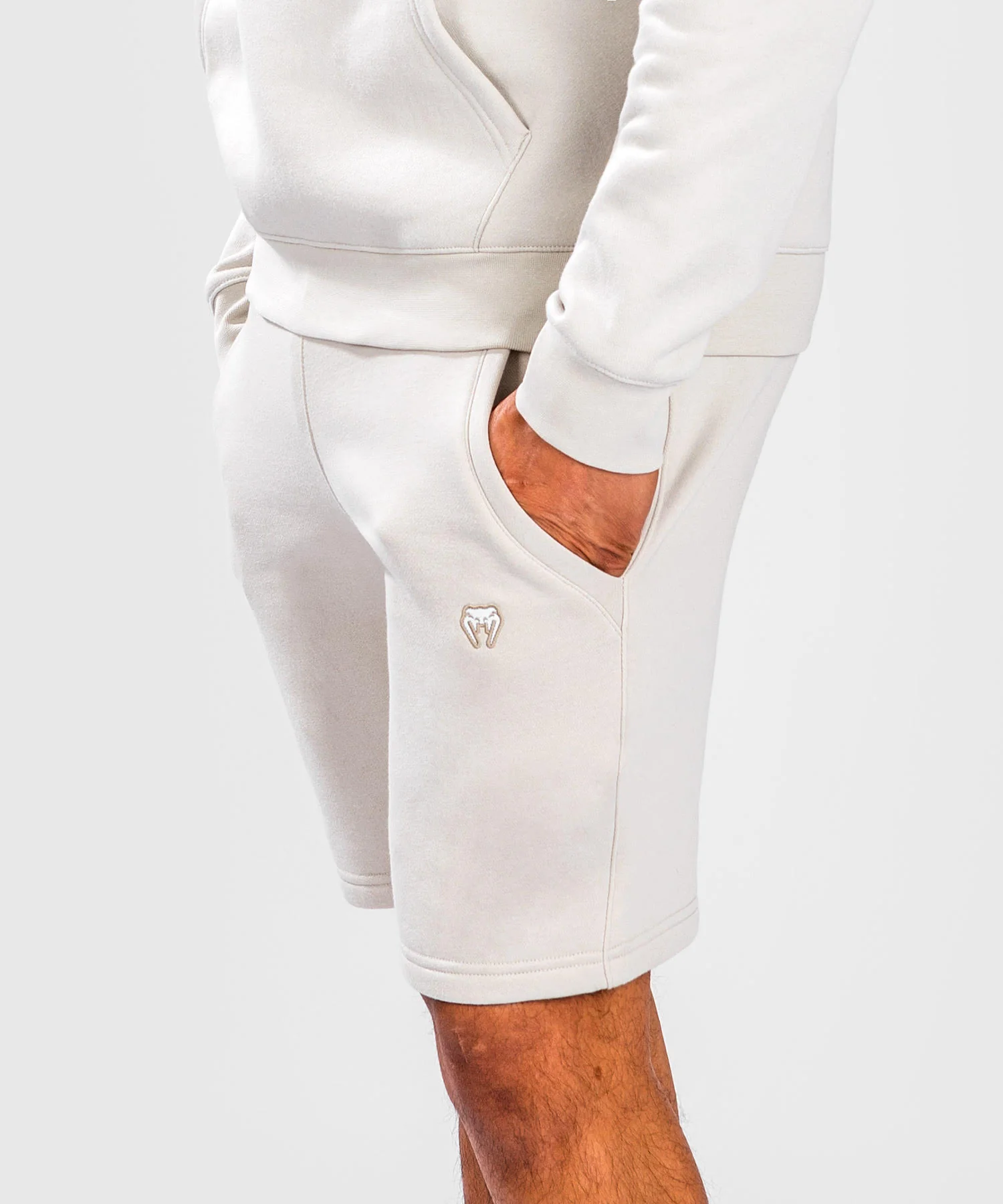 Short en coton Venum Silent Power - Beige - Image 4