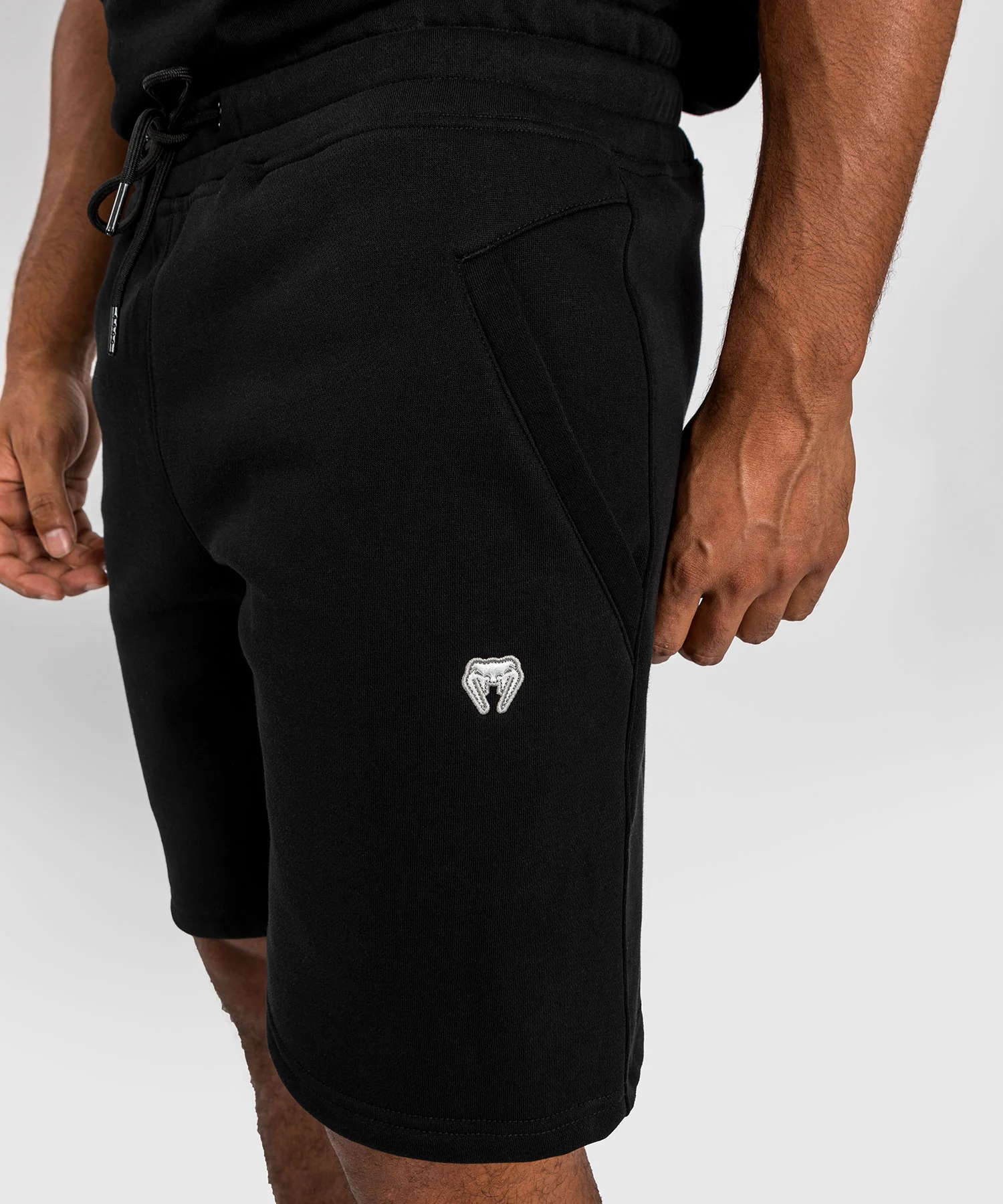 Short en coton Venum Silent Power - Noir - Image 4