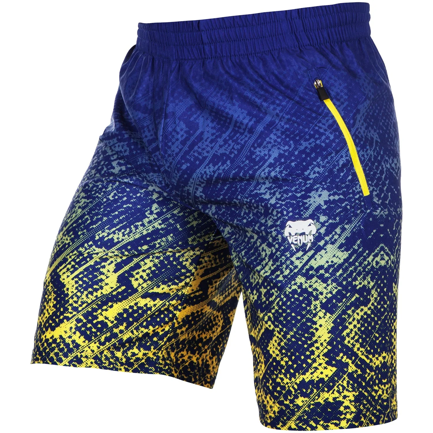 Short Fitness Venum Tropical Bleu/Jaune