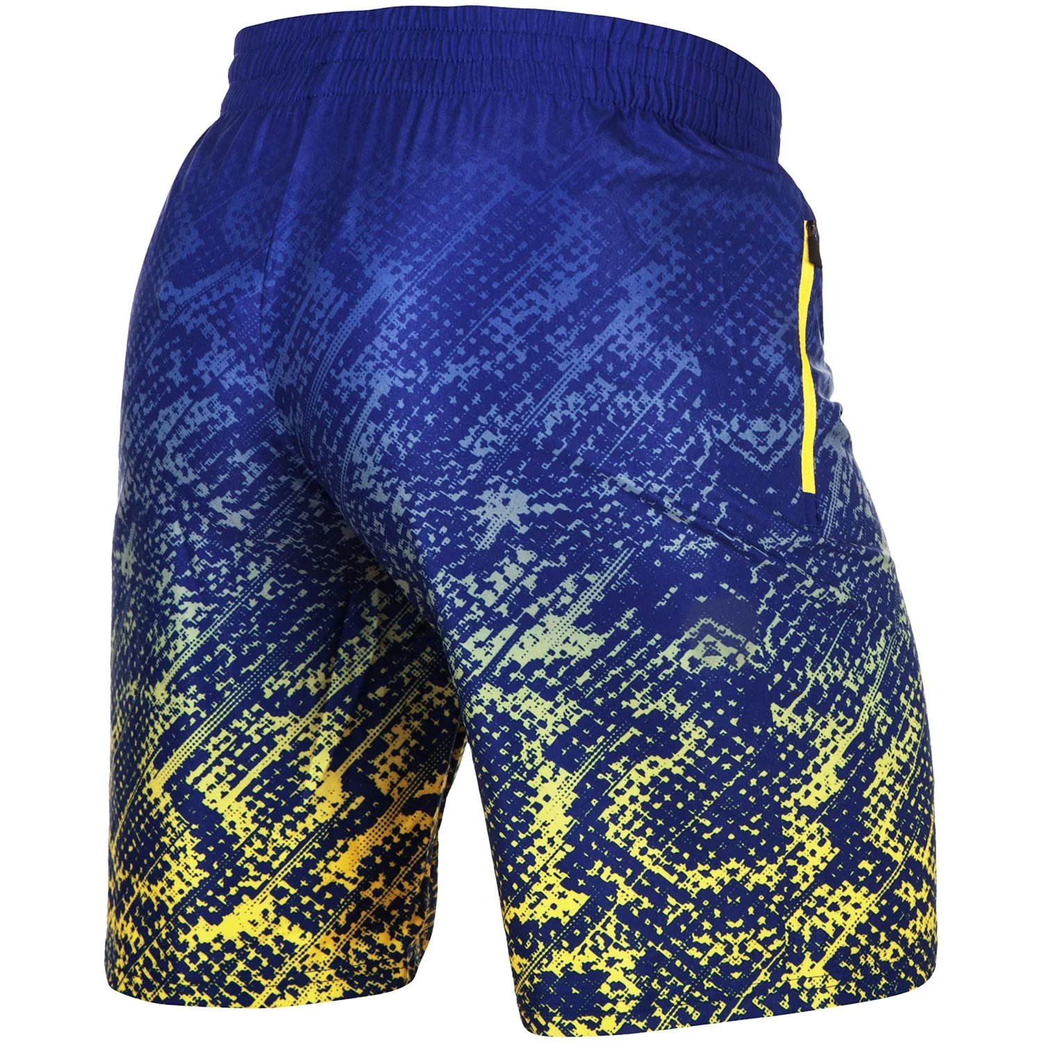 Short Fitness Venum Tropical Bleu/Jaune - Image 4