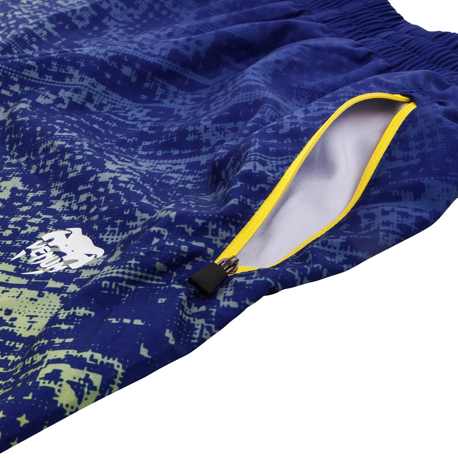 Short Fitness Venum Tropical Bleu/Jaune - Image 5