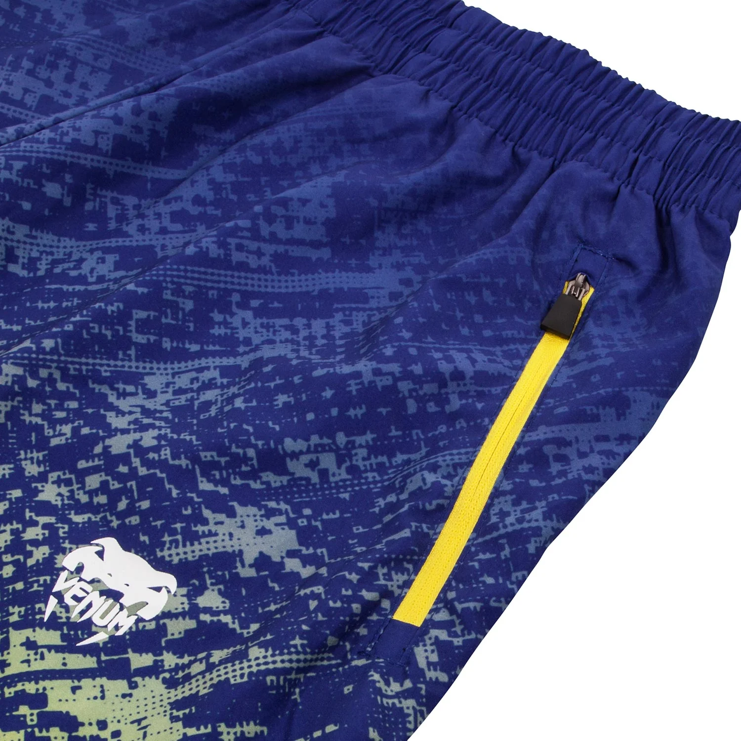 Short Fitness Venum Tropical Bleu/Jaune - Image 6