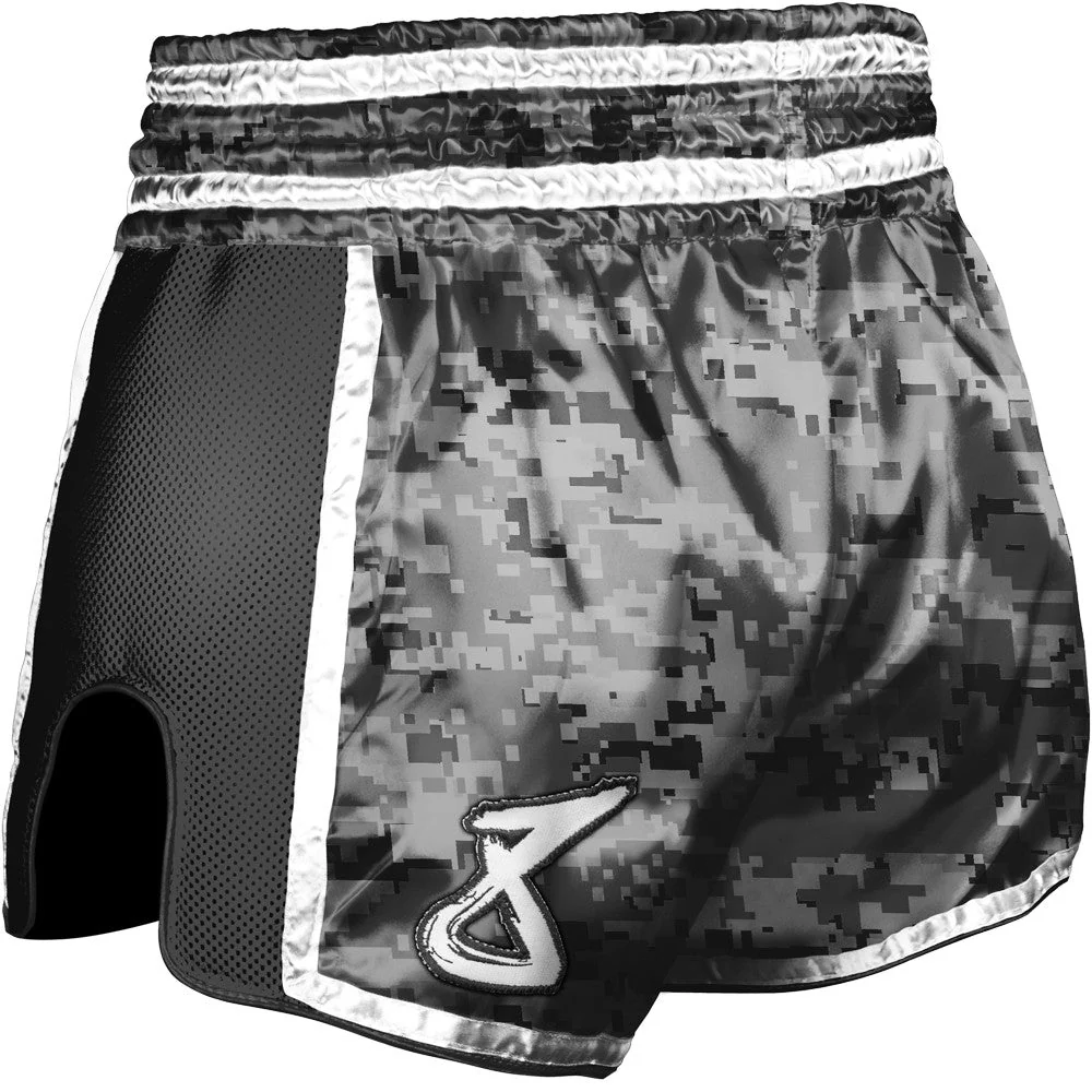 Short de Muay Thai 8 Weapons Super Mesh City - Camo - Image 2