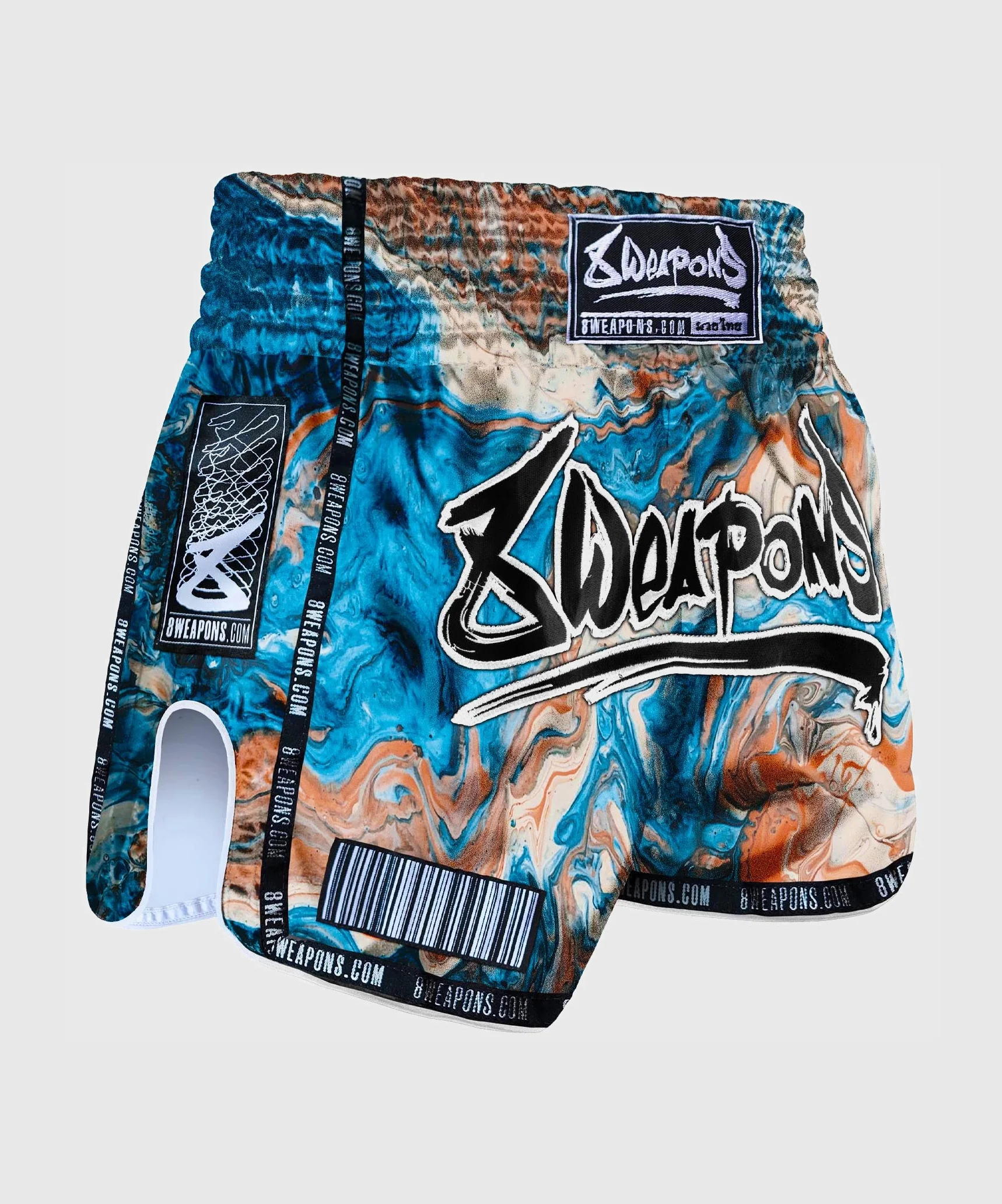 Short de Muay Thai 8 Weapons Vivo Vertigo - Bleu
