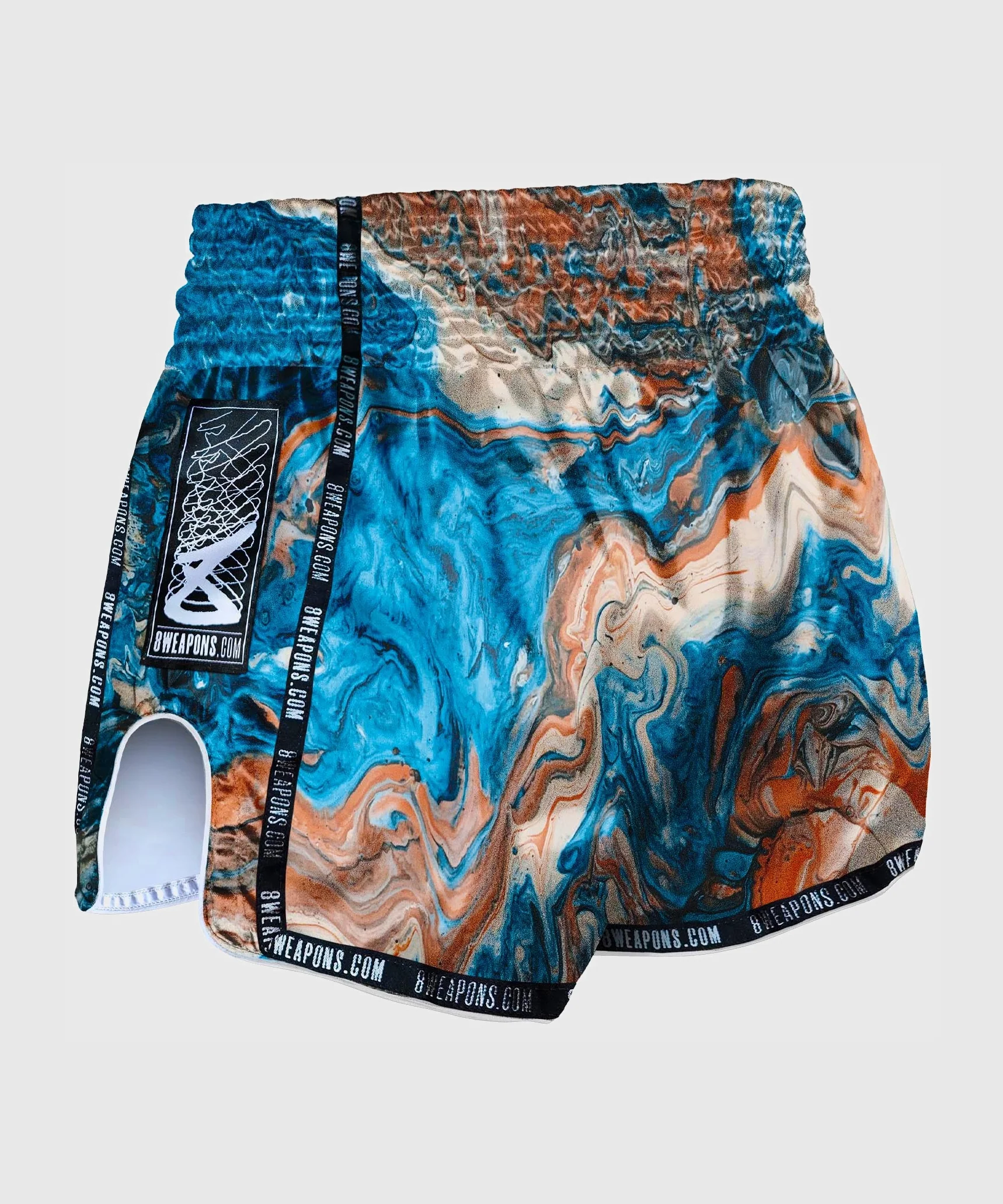 Short de Muay Thai 8 Weapons Vivo Vertigo - Bleu - Image 2