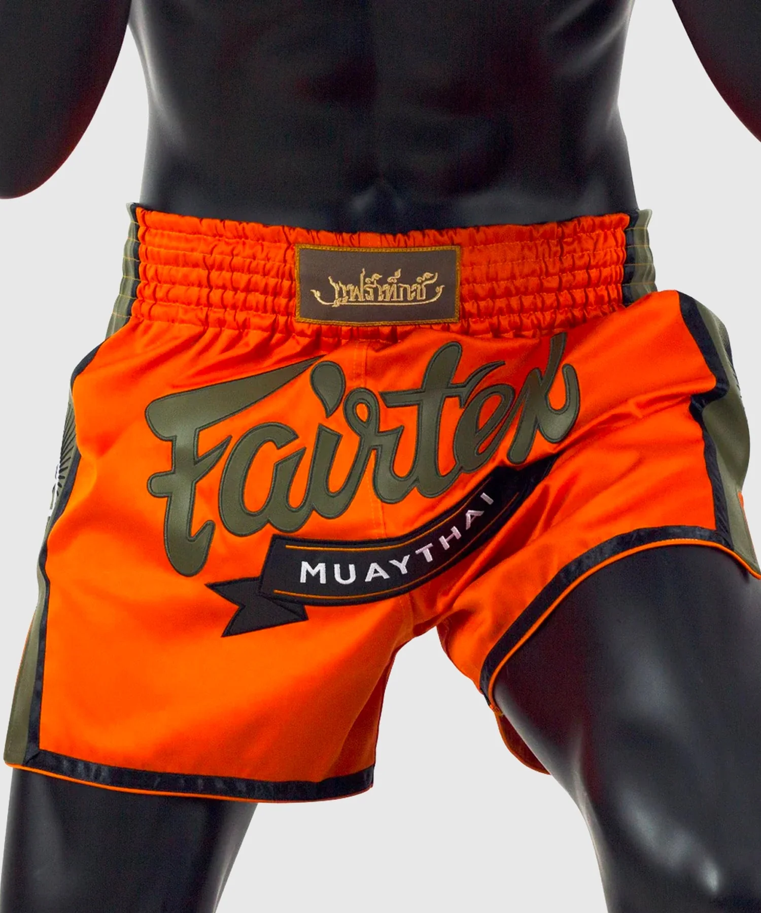 Short de Muay Thai Fairtex - Orange - Image 3