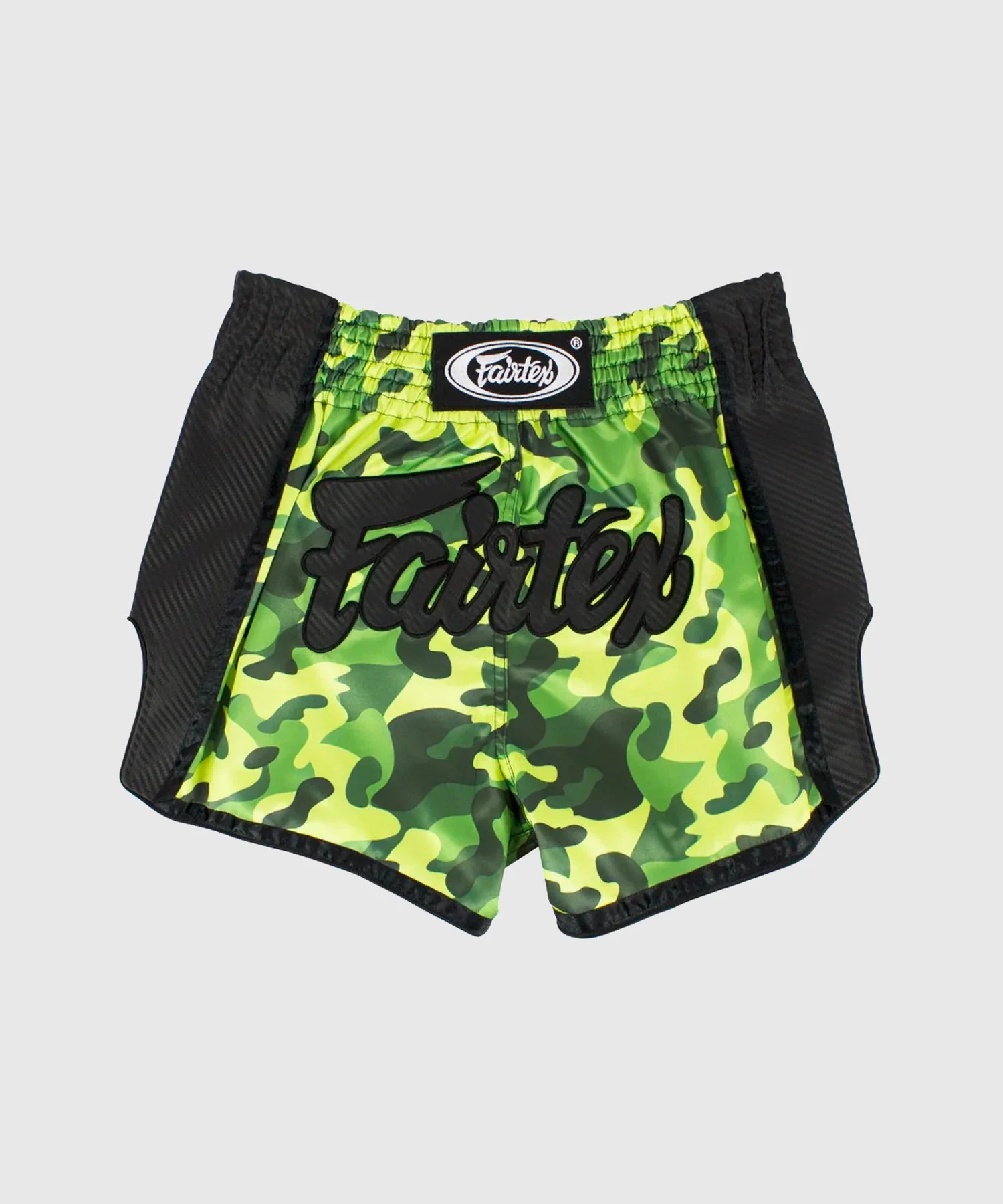 Short de Muay Thai Fairtex - Vert/Camo