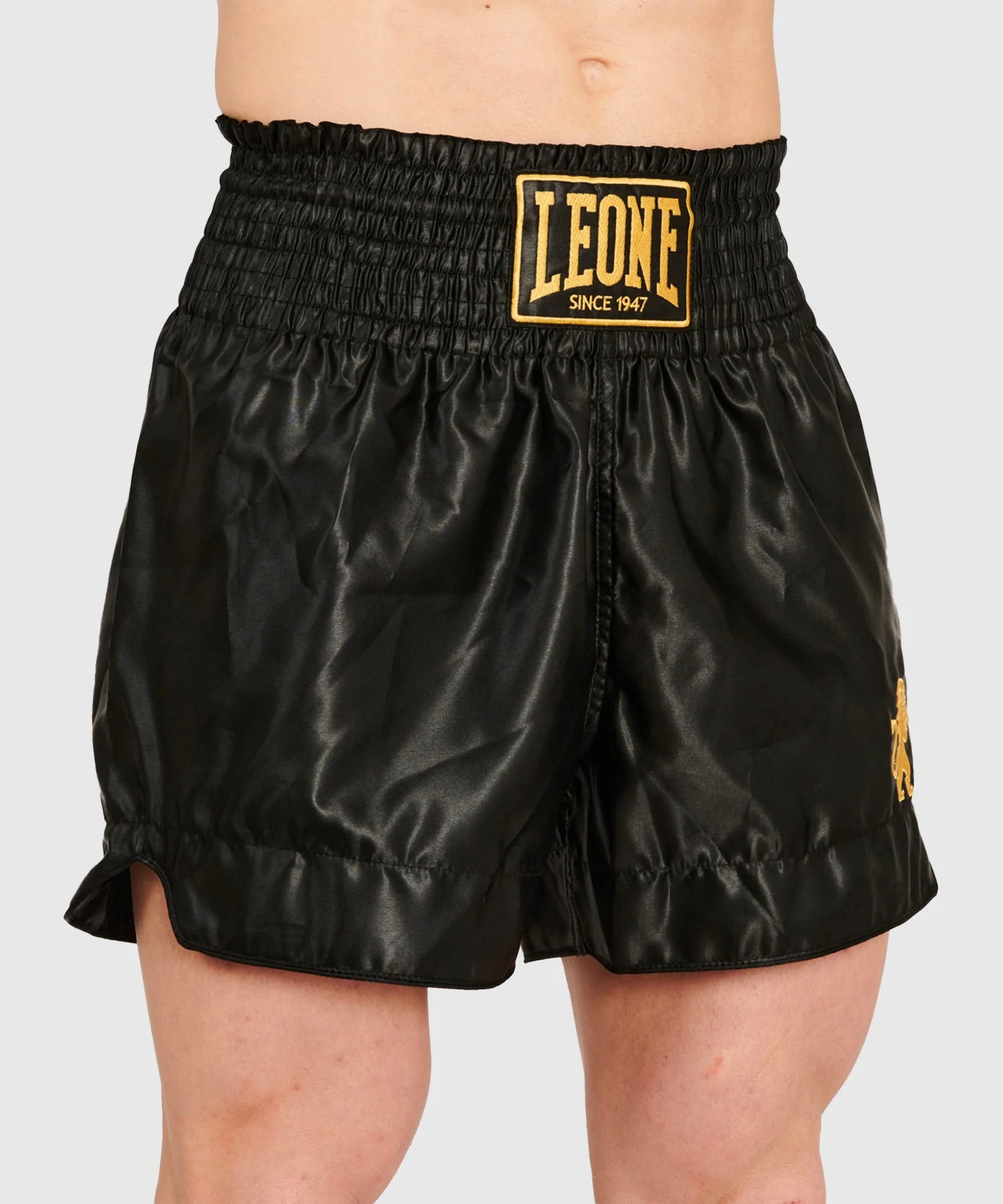 Short Muay Thaï Leone Basic - Noir - Image 2