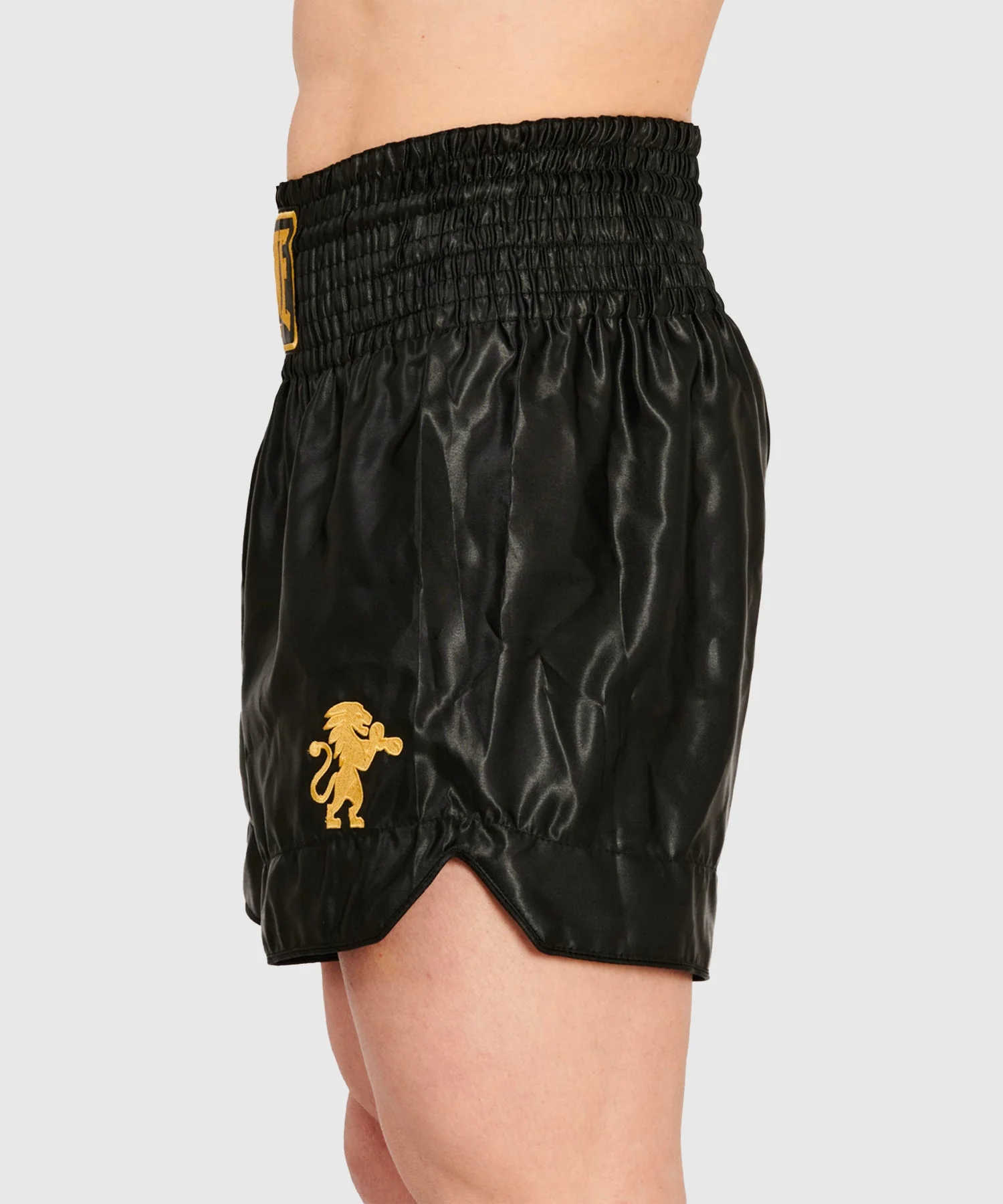 Short Muay Thaï Leone Basic - Noir - Image 3