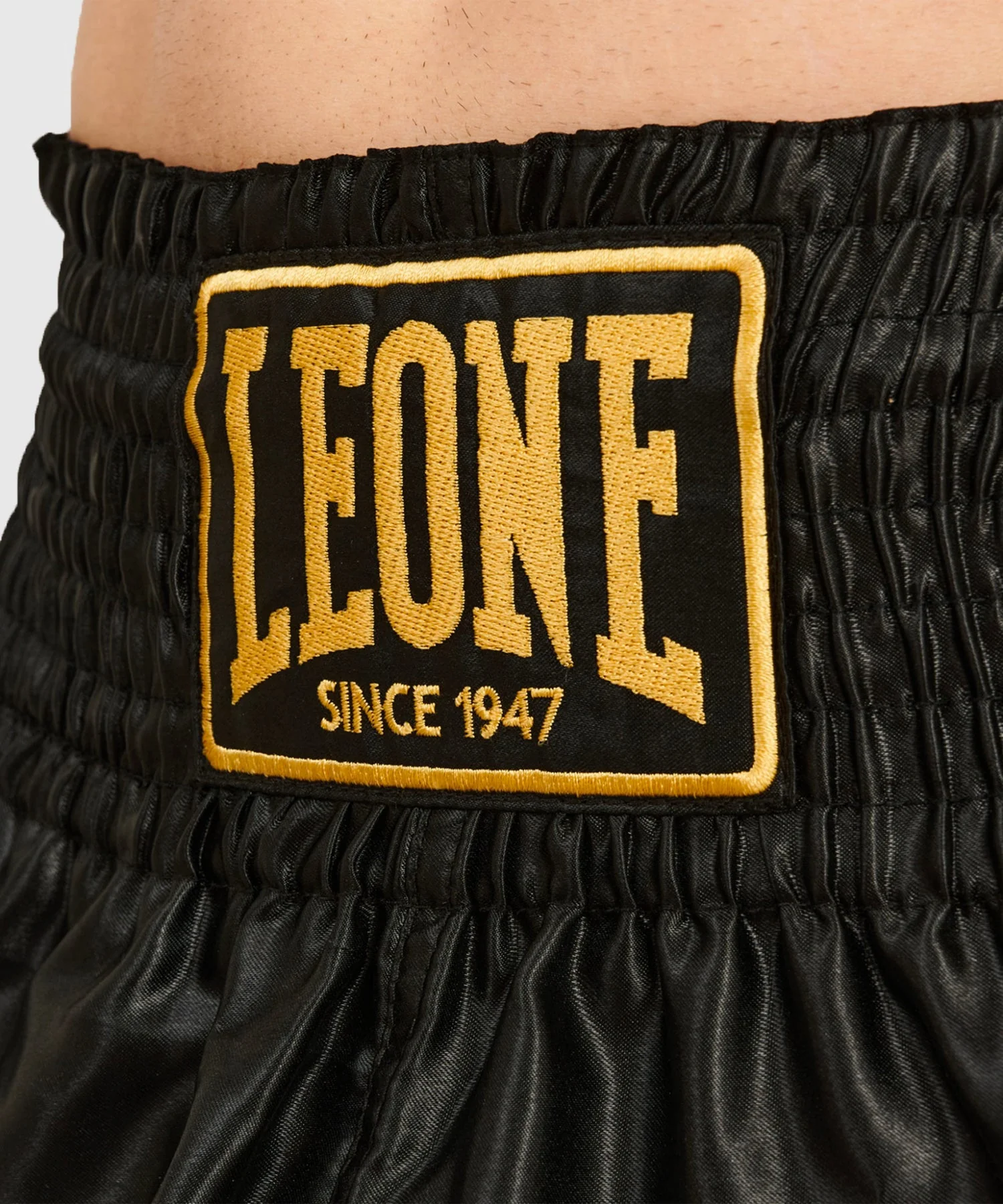 Short Muay Thaï Leone Basic - Noir - Image 6