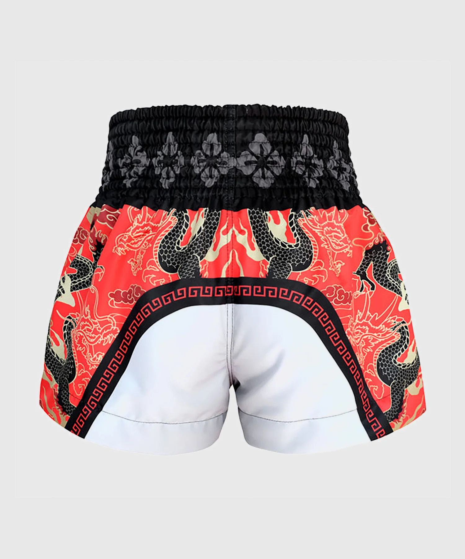 Short de Muay Thai Tuff Dragon King - Rouge - Image 3