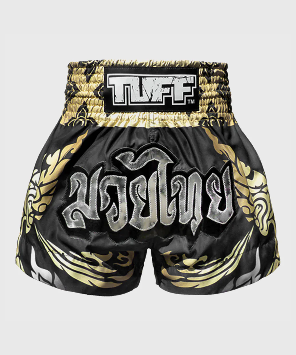 Short de Muay Thai Tuff The King Of Naga Black - Noir/Or