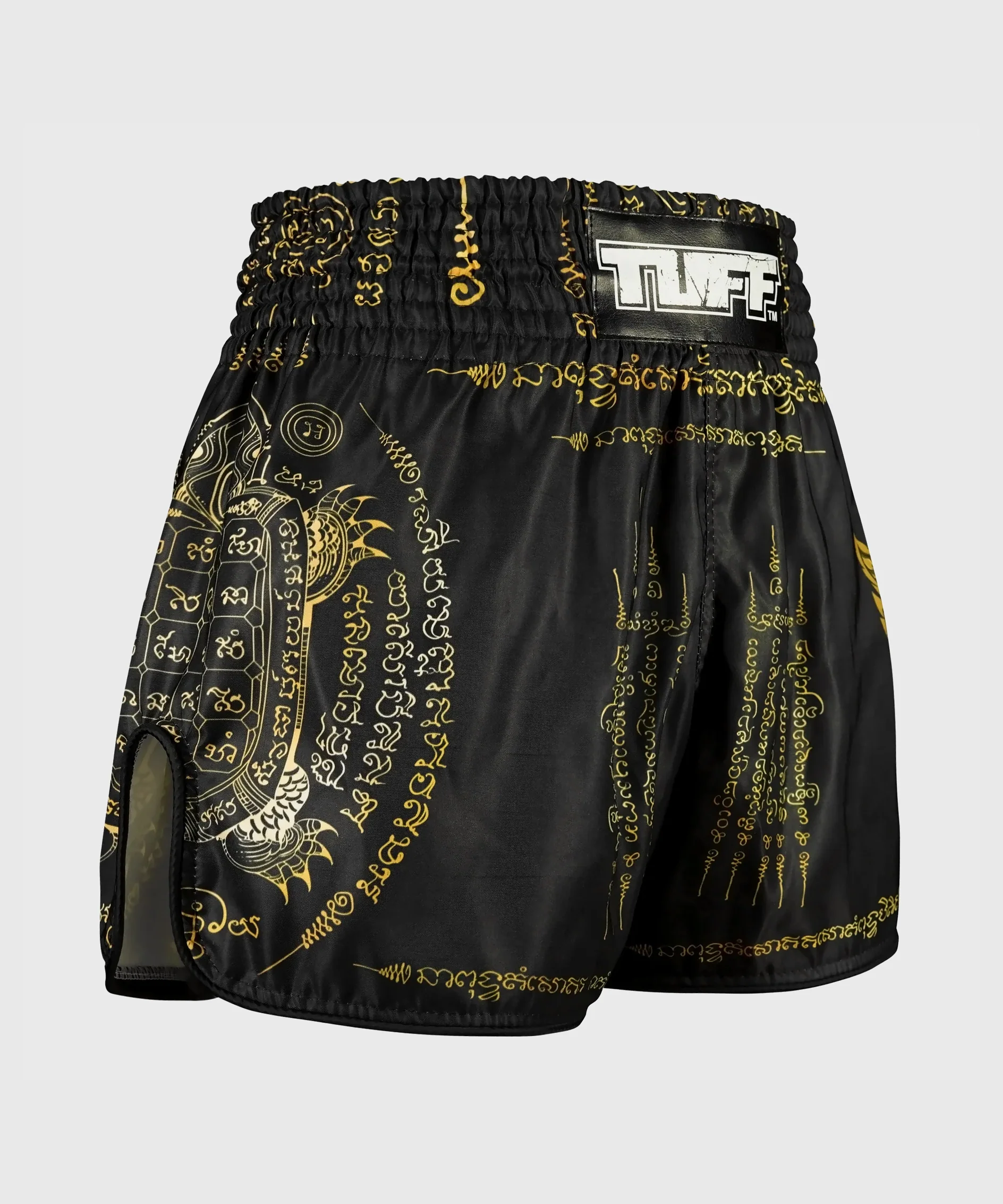 Short de Muay Thai Tuff Retro Style Yaksa Yantra - Noir - Image 4