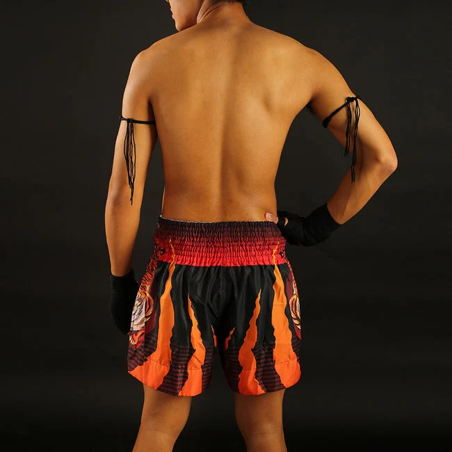 Short de Muay Thai Tuff Tiger - Noir - Image 6
