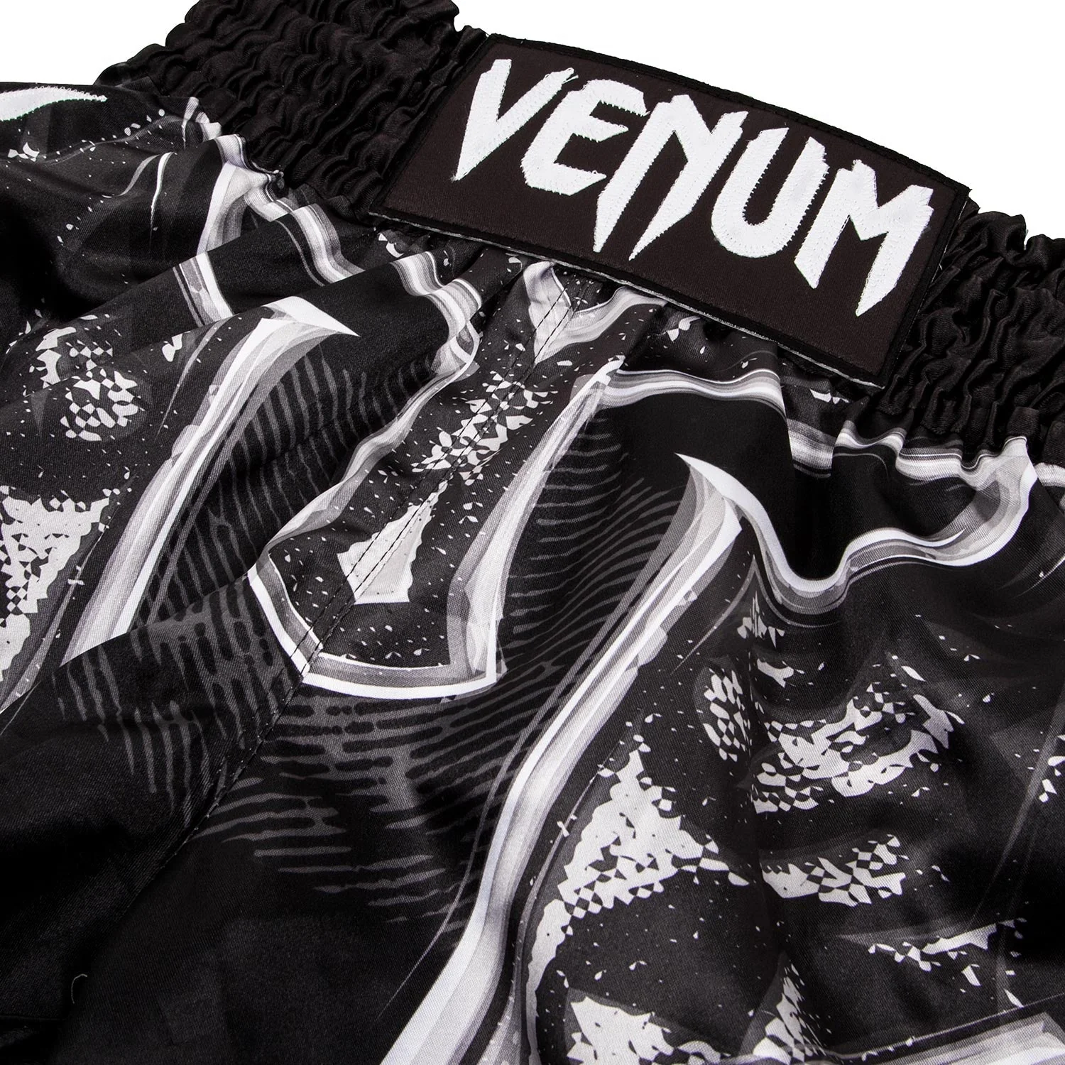 Short Muay Thai Venum Gladiator 3.0 - Noir/Blanc - Image 3
