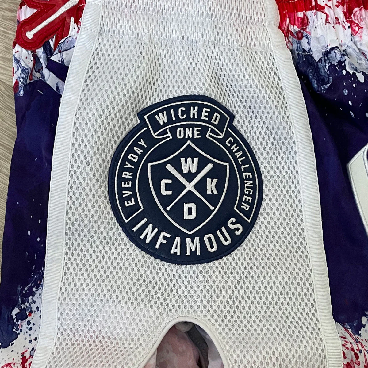 Short de Muay Thai Wicked One Glorious - Blanc - Image 2