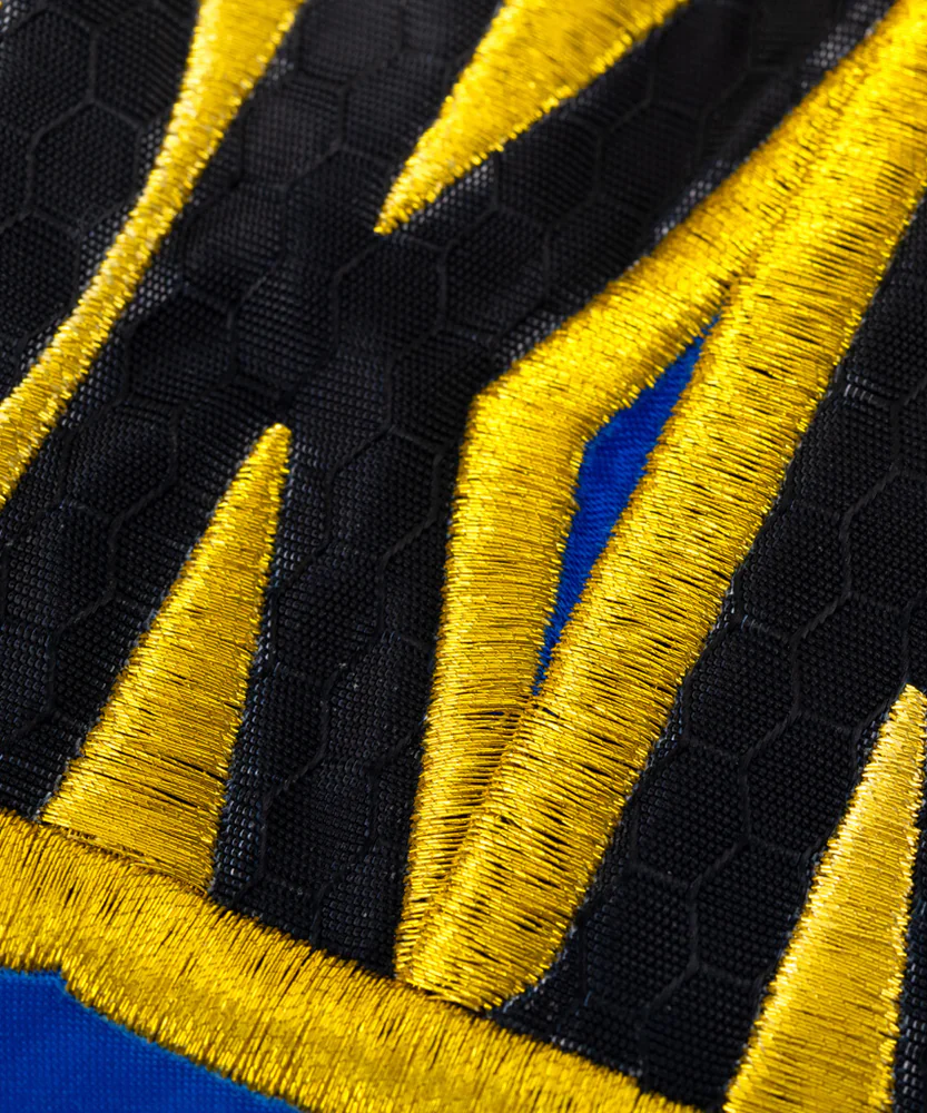 Short de Muay Thai Yokkao Original Or - Bleu - Image 4