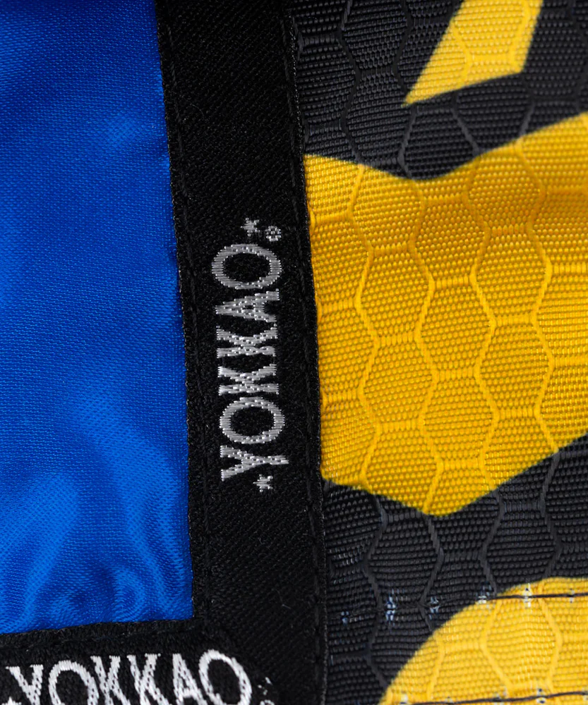 Short de Muay Thai Yokkao Original Or - Bleu - Image 6