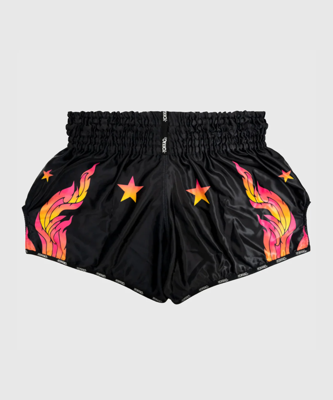 Short de Muay Thai Yokkao The Flame - Noir - Image 2