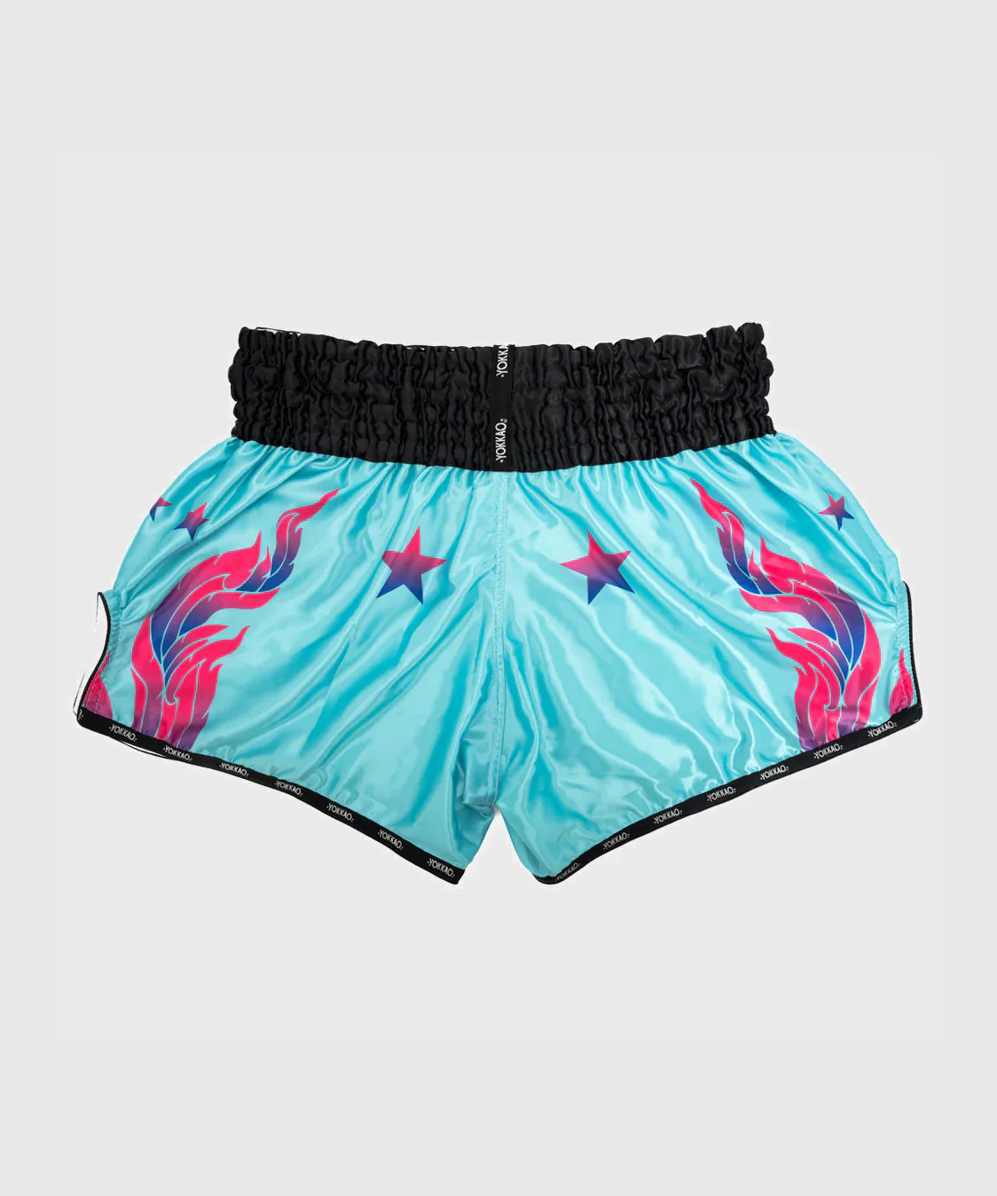 Short de Muay Thai Yokkao The Flame - Turquoise - Image 2