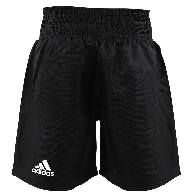 Short de MMA Adidas MULTI-BoxeS - Noir/Blanc - Image 3