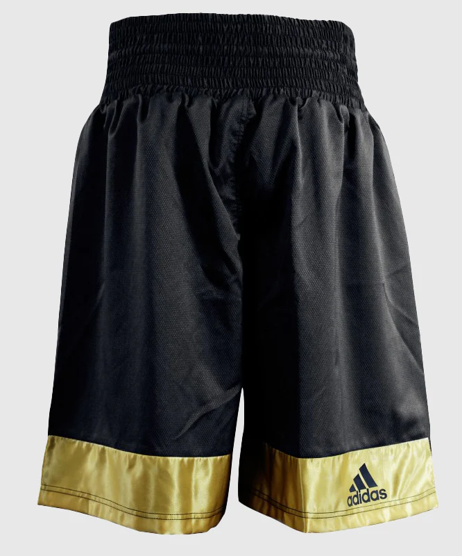 Short de MMA Adidas MULTI-BoxeS - Noir/Or - Image 3