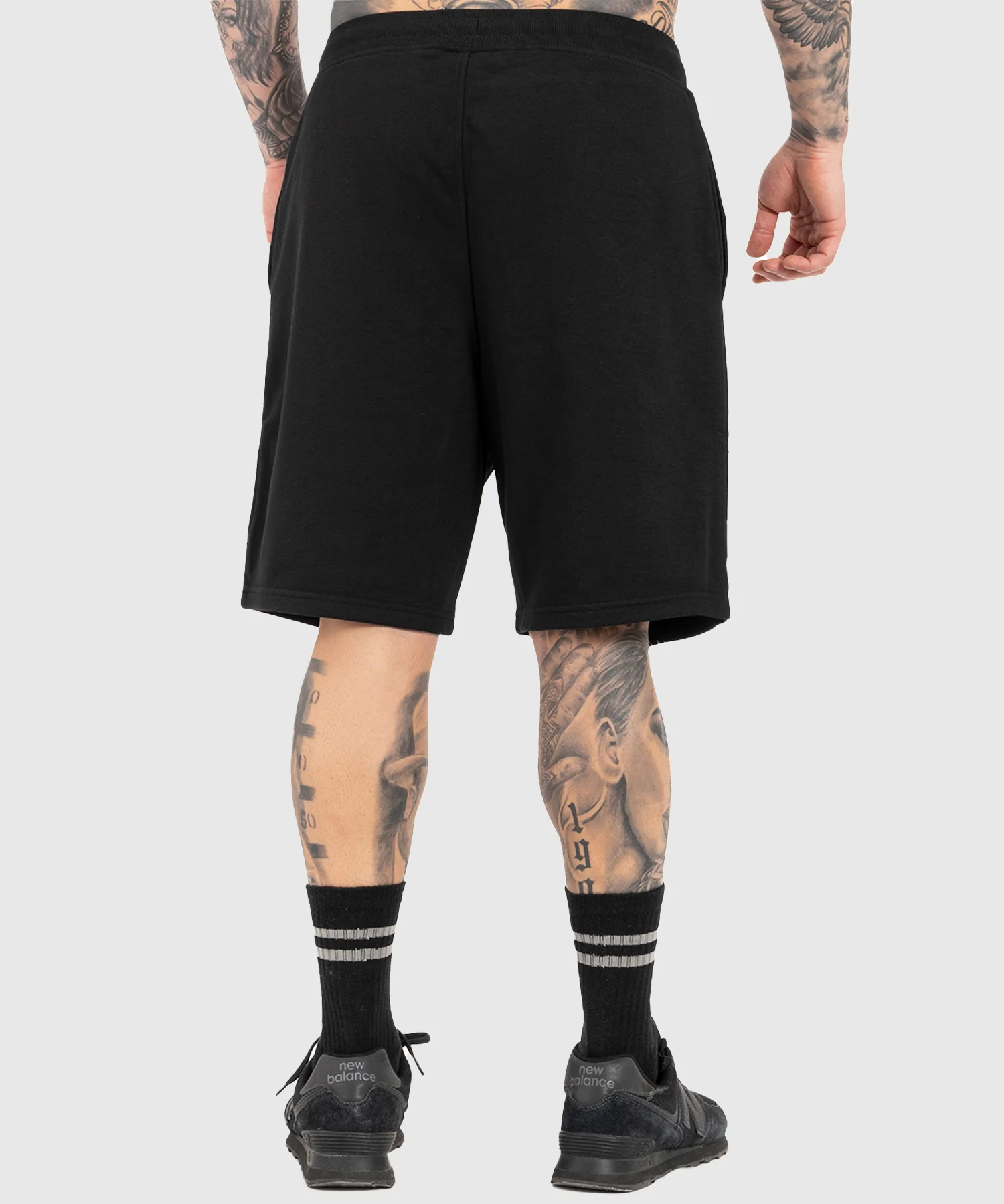 Short de MMA Tapout Spirit - Noir/Gris - Image 4