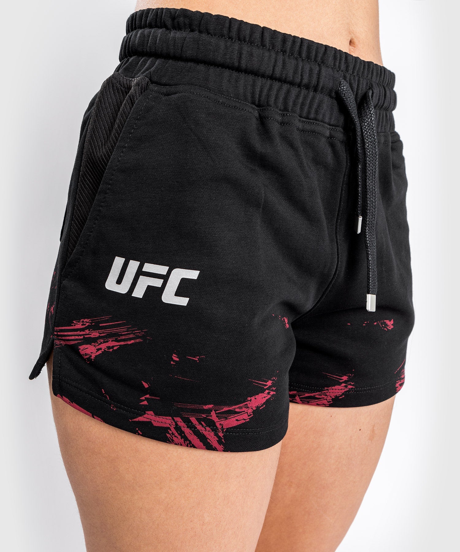Short UFC Venum Authentic Fight Week 2.0 - Pour Femmes - Noir/Rouge