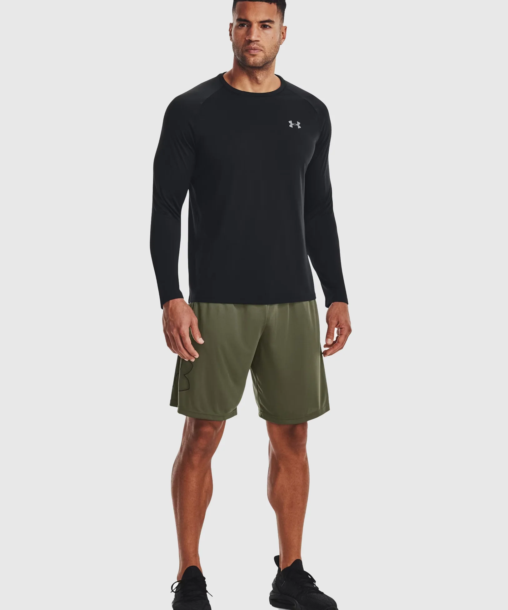 Short Under Armour Ua Tech™ Logo - Kaki - Image 3