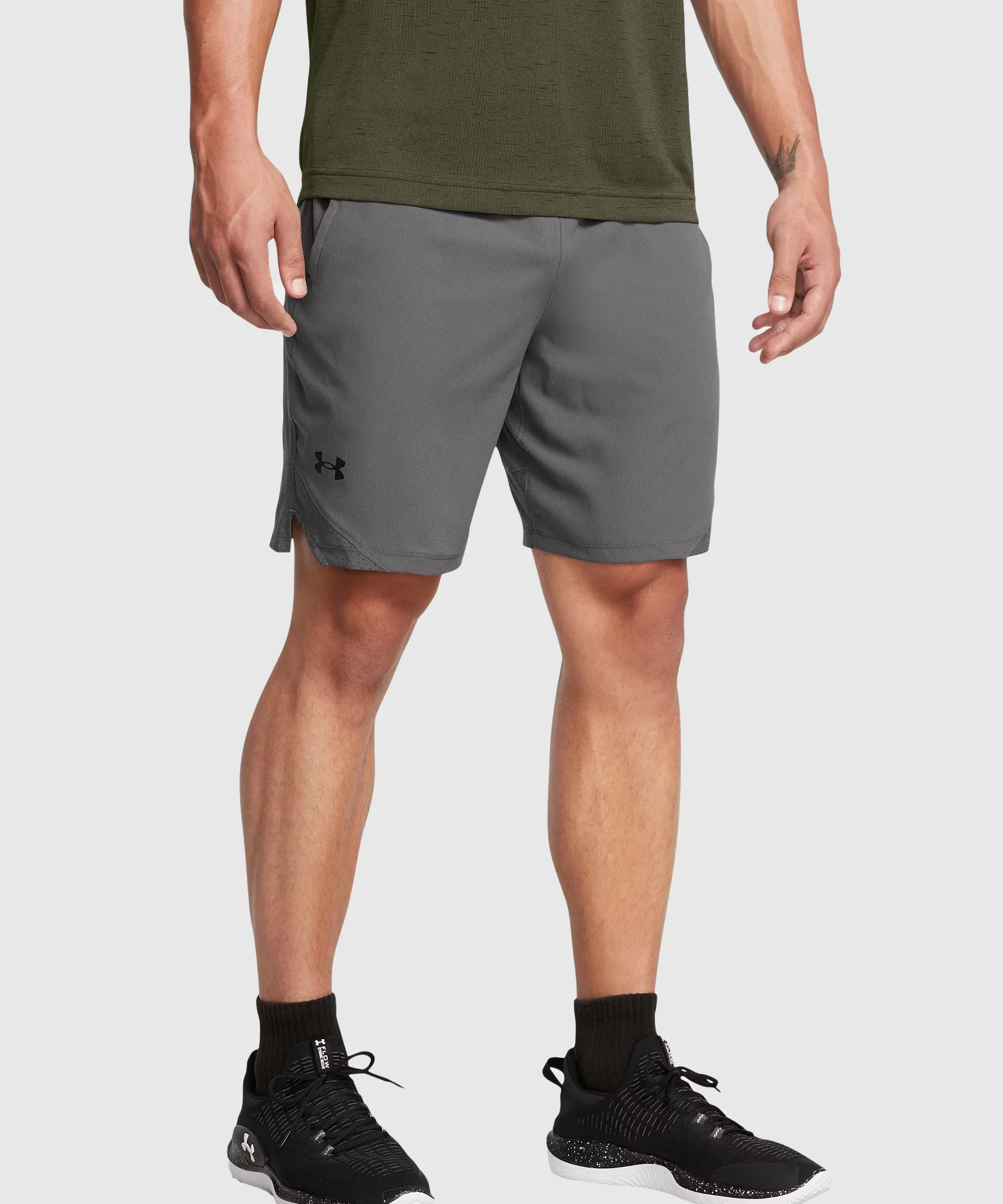 Short Under Armour Ua Vanish Woven - Gris